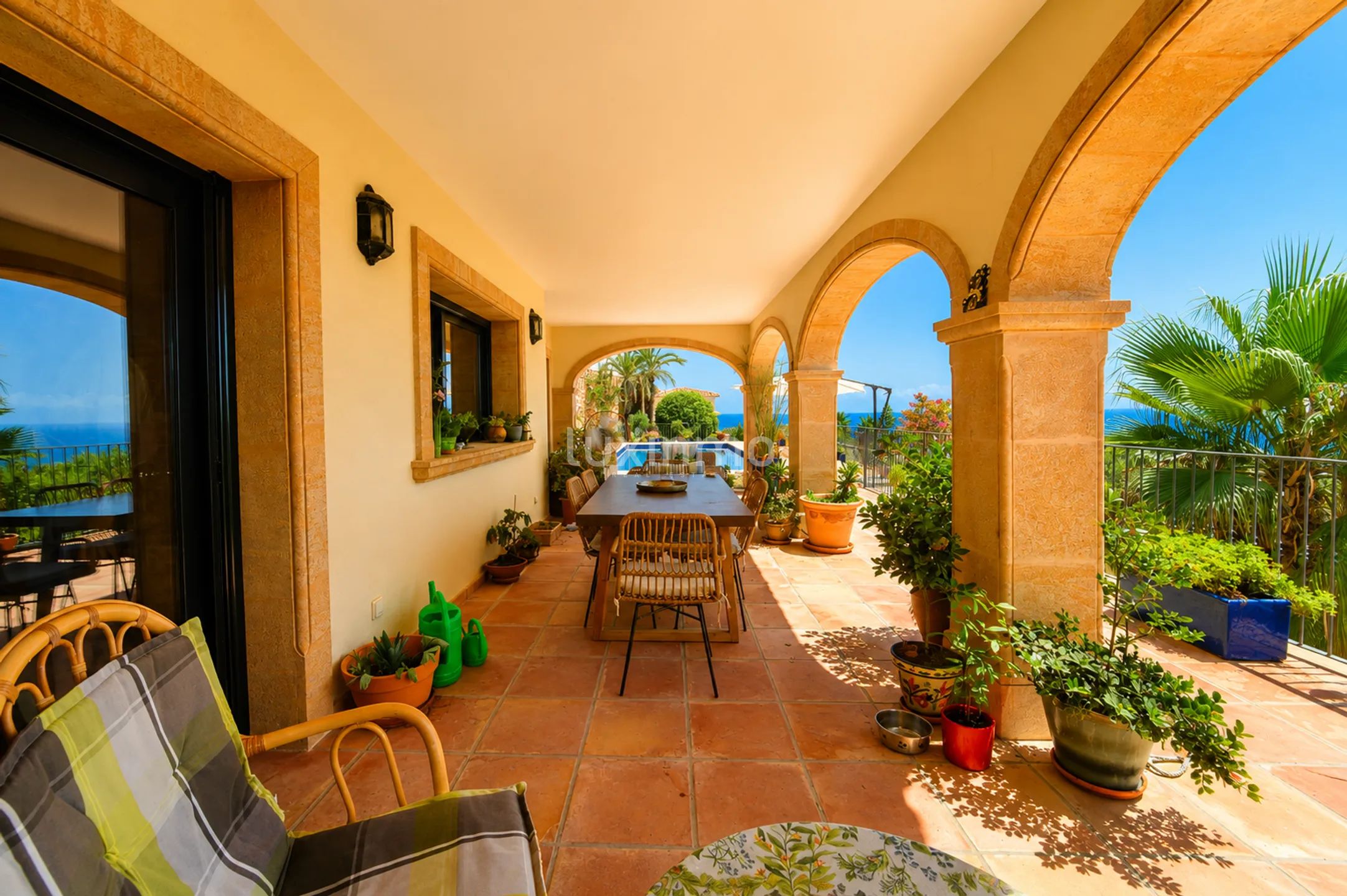 Mediterranean luxury villa with panoramic sea views — photo 43