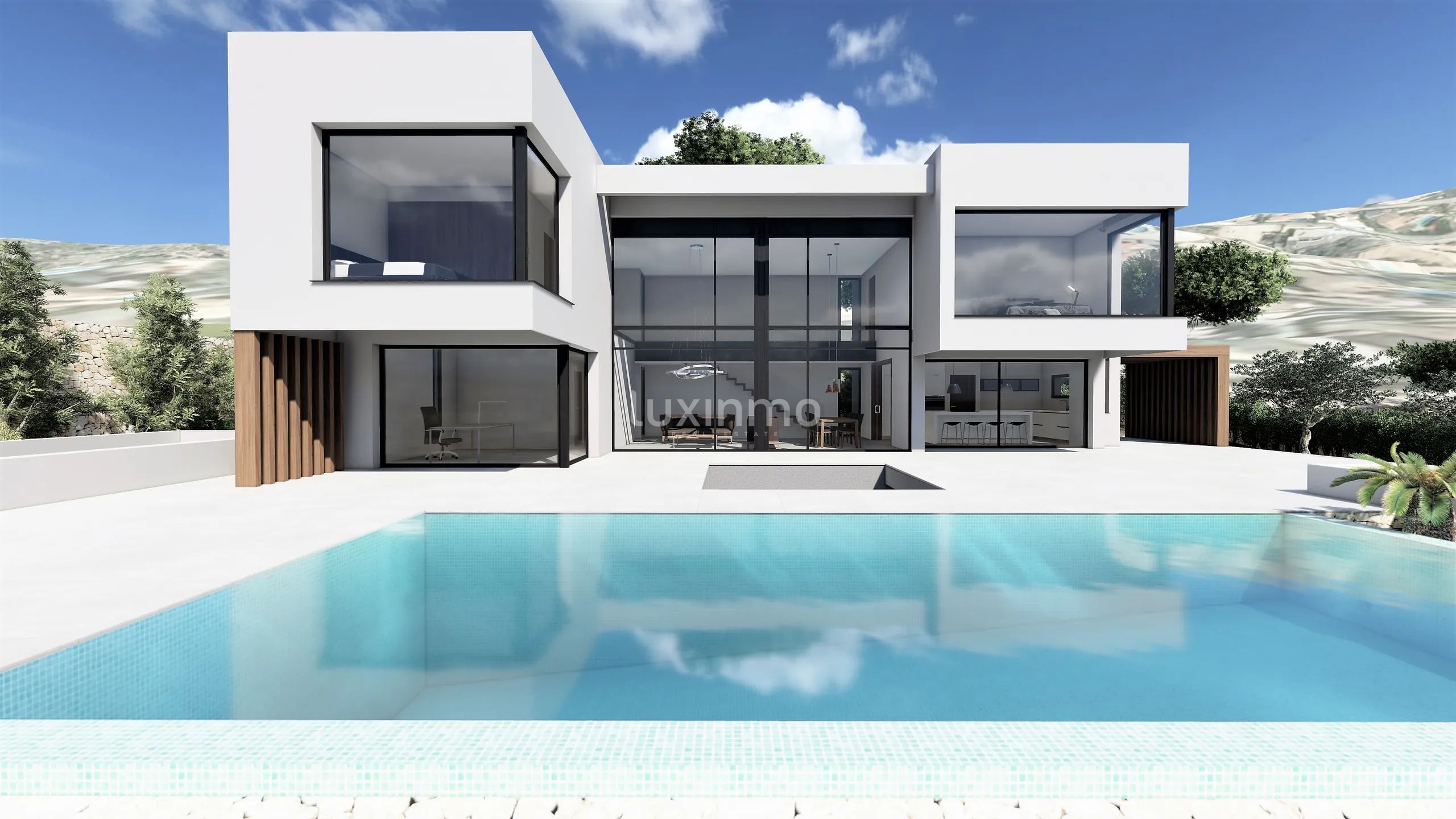 New build contemporary 3-Bed Villa with Pool in Moraira for sale — photo 4