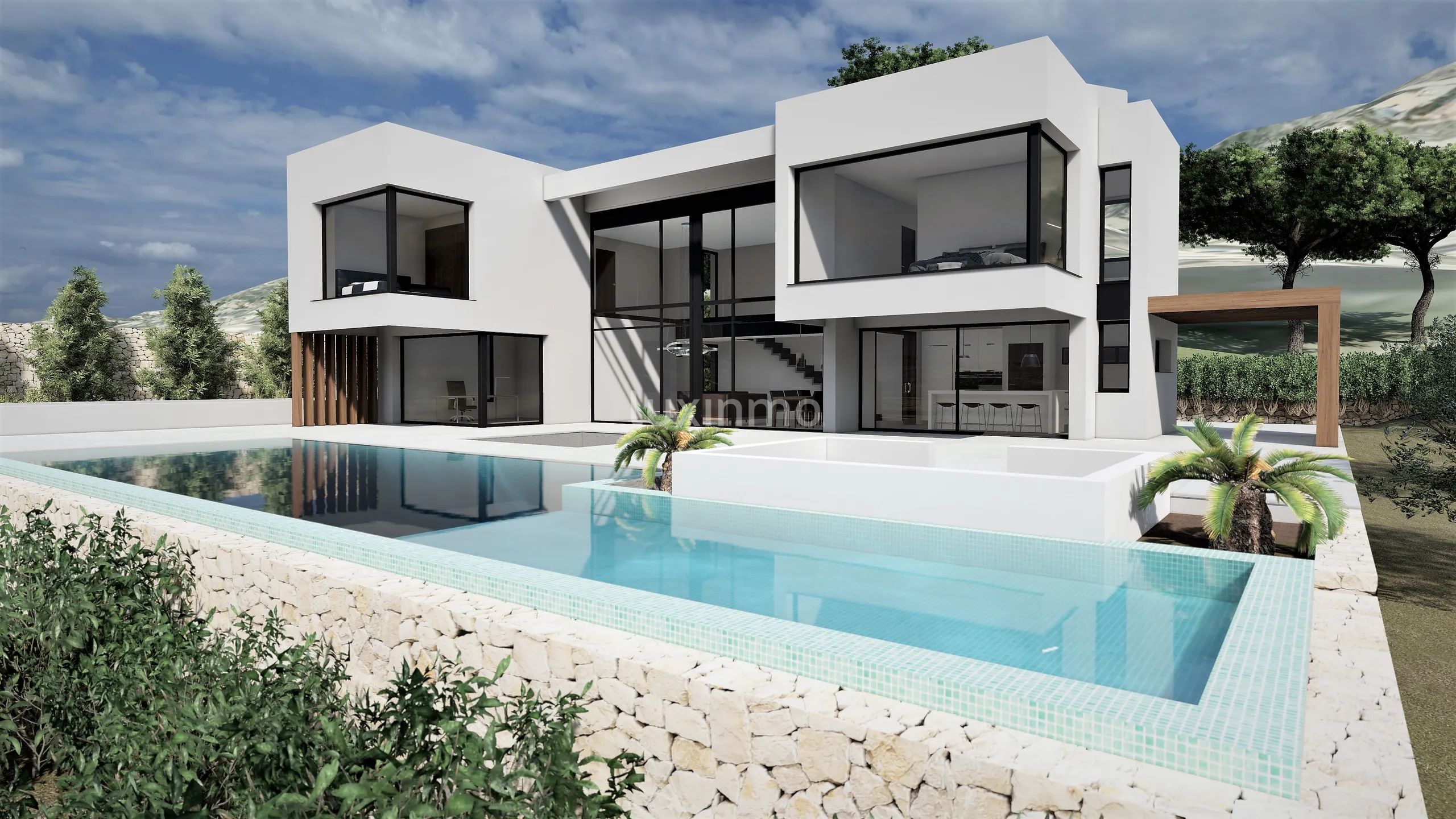 New build contemporary 3-Bed Villa with Pool in Moraira for sale — photo 7