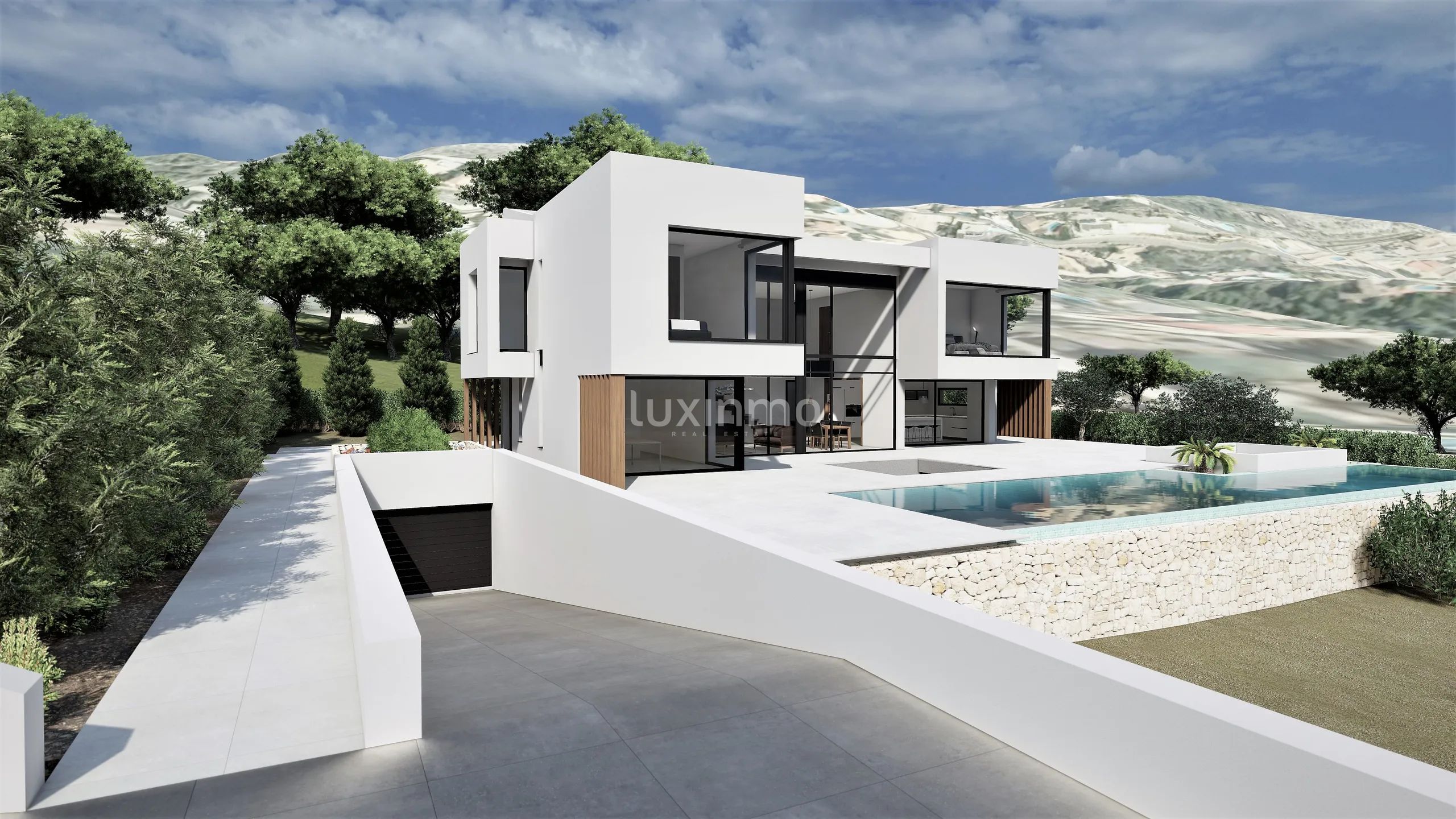 New build contemporary 3-Bed Villa with Pool in Moraira for sale — photo 6