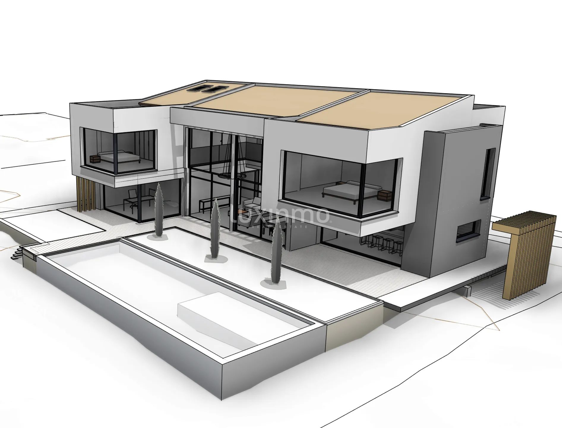 New build contemporary 3-Bed Villa with Pool in Moraira for sale — photo 11