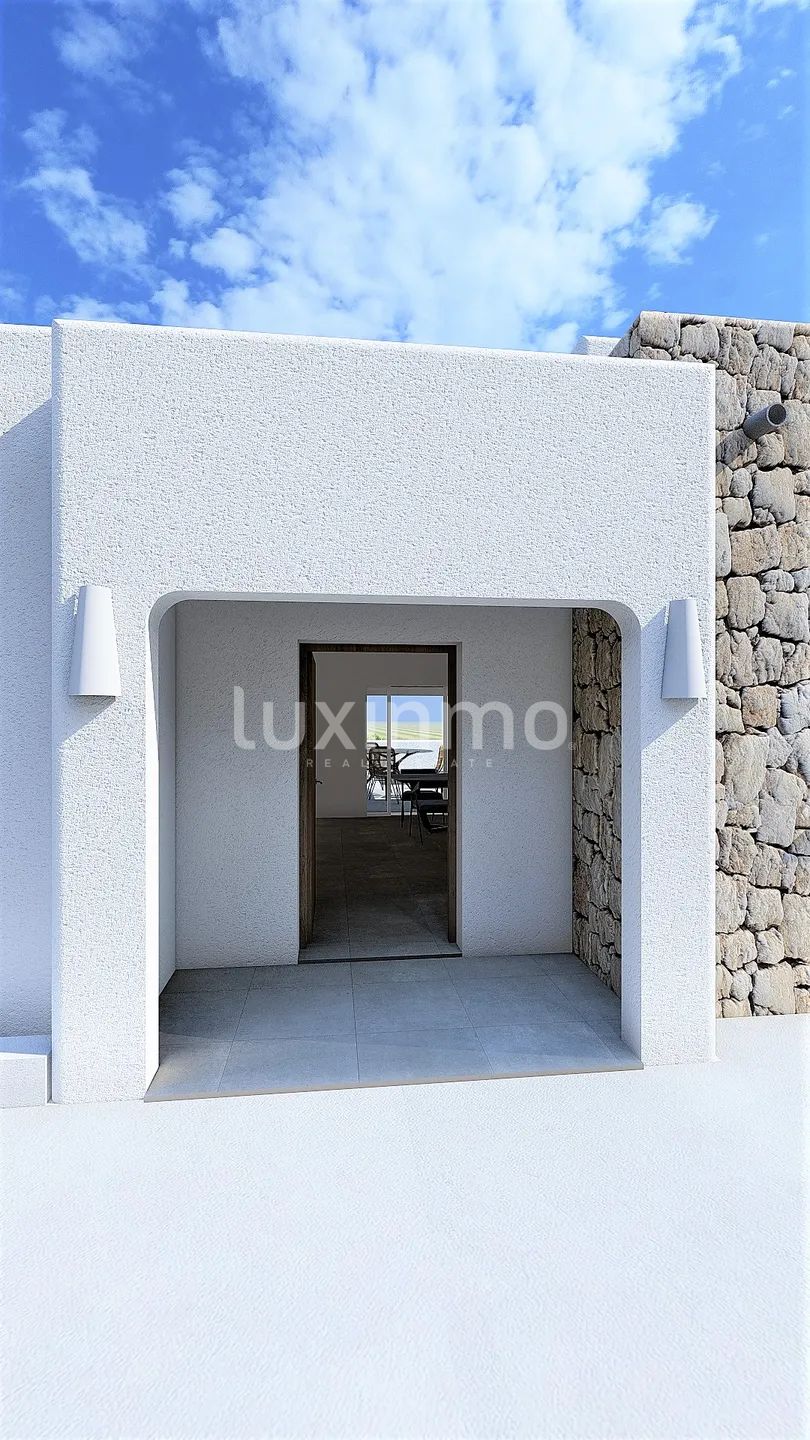Villa i Ibiza-stil i projekt i Benitachell till salu — photo 9
