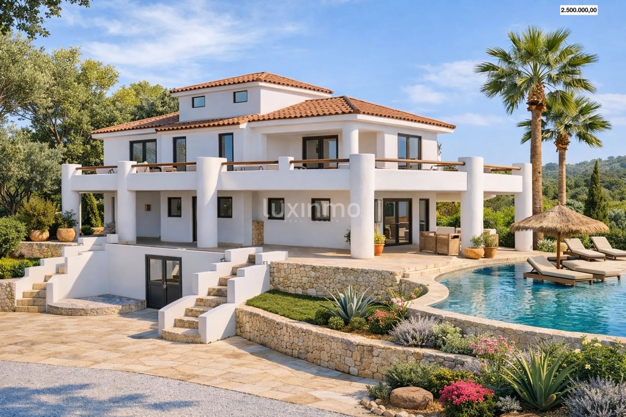 Exceptional Ibiza style villa with complete privacy and panoramic sea and mountain views in La Sella – Pedreguer — photo 3