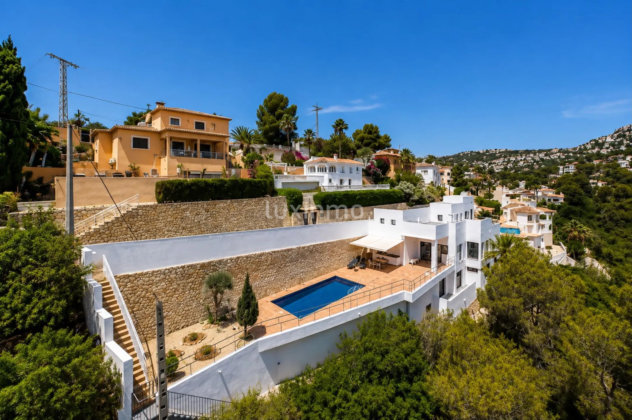 Sea-view villa for sale in Benissa La Fustera