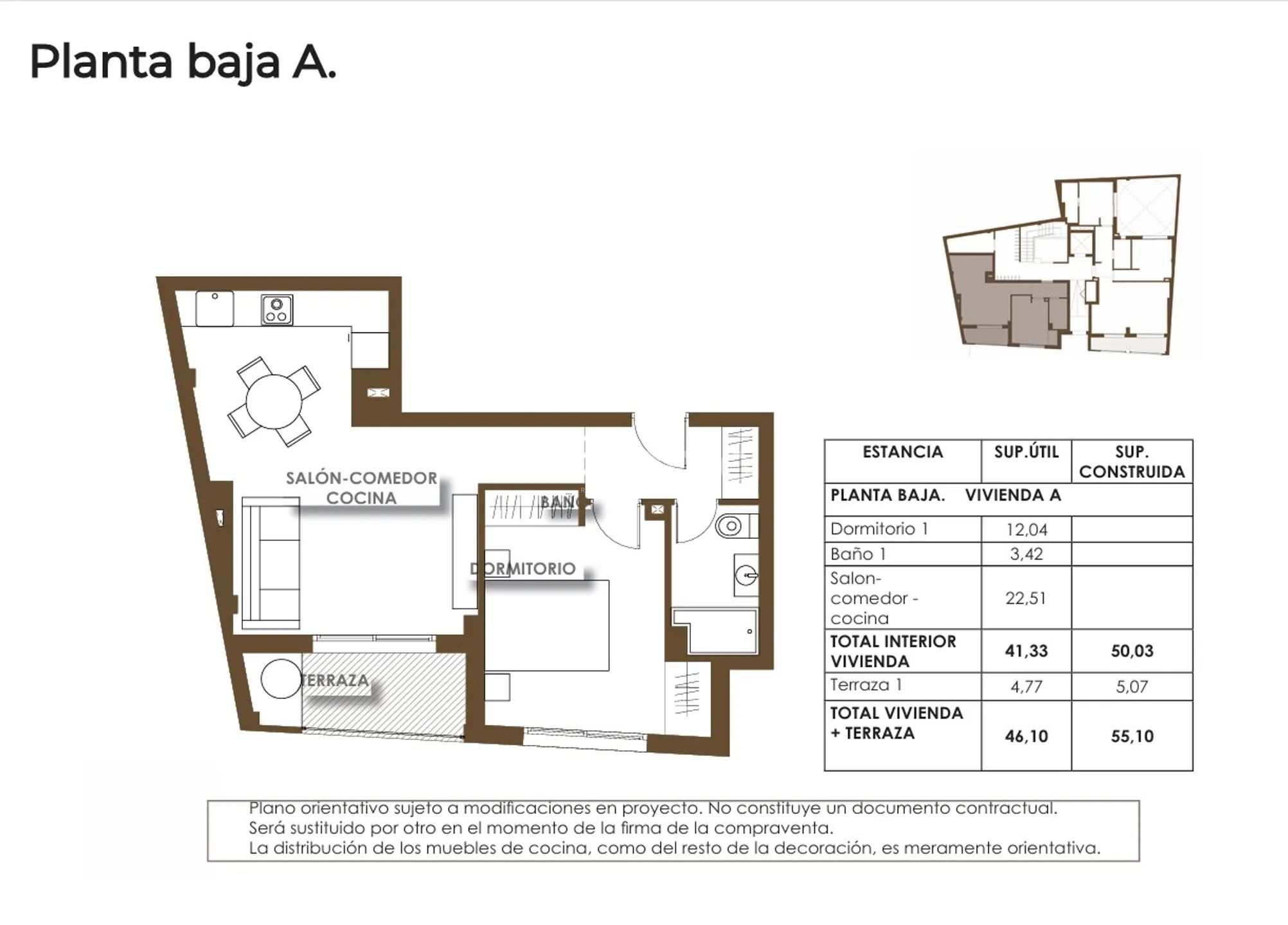 Modern Apartment in Torrevieja — Floor Plan 1