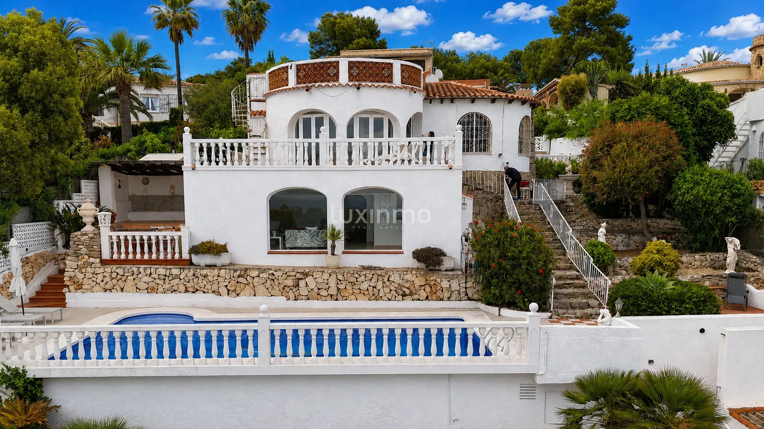 Mediterranean villa with sea views in Balcón al Mar — photo 30
