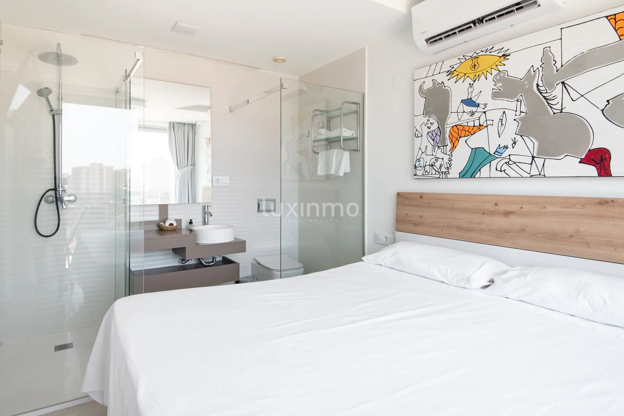 Modern flat with sea views and a terrace in Cala Finestrat — photo 9
