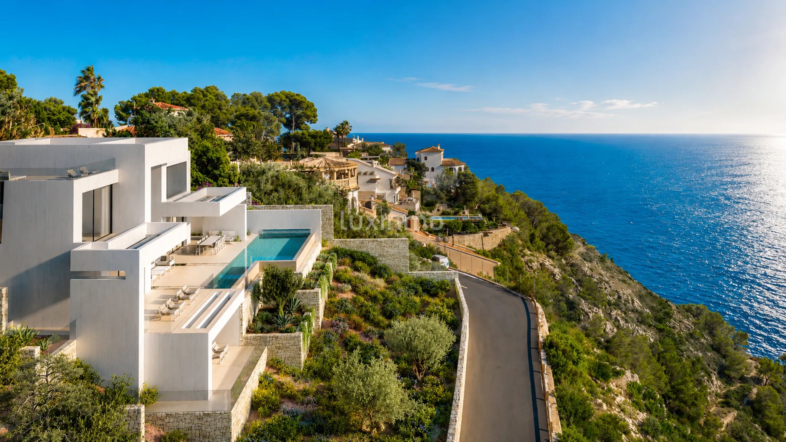 Villa nearing completion in La Granadella