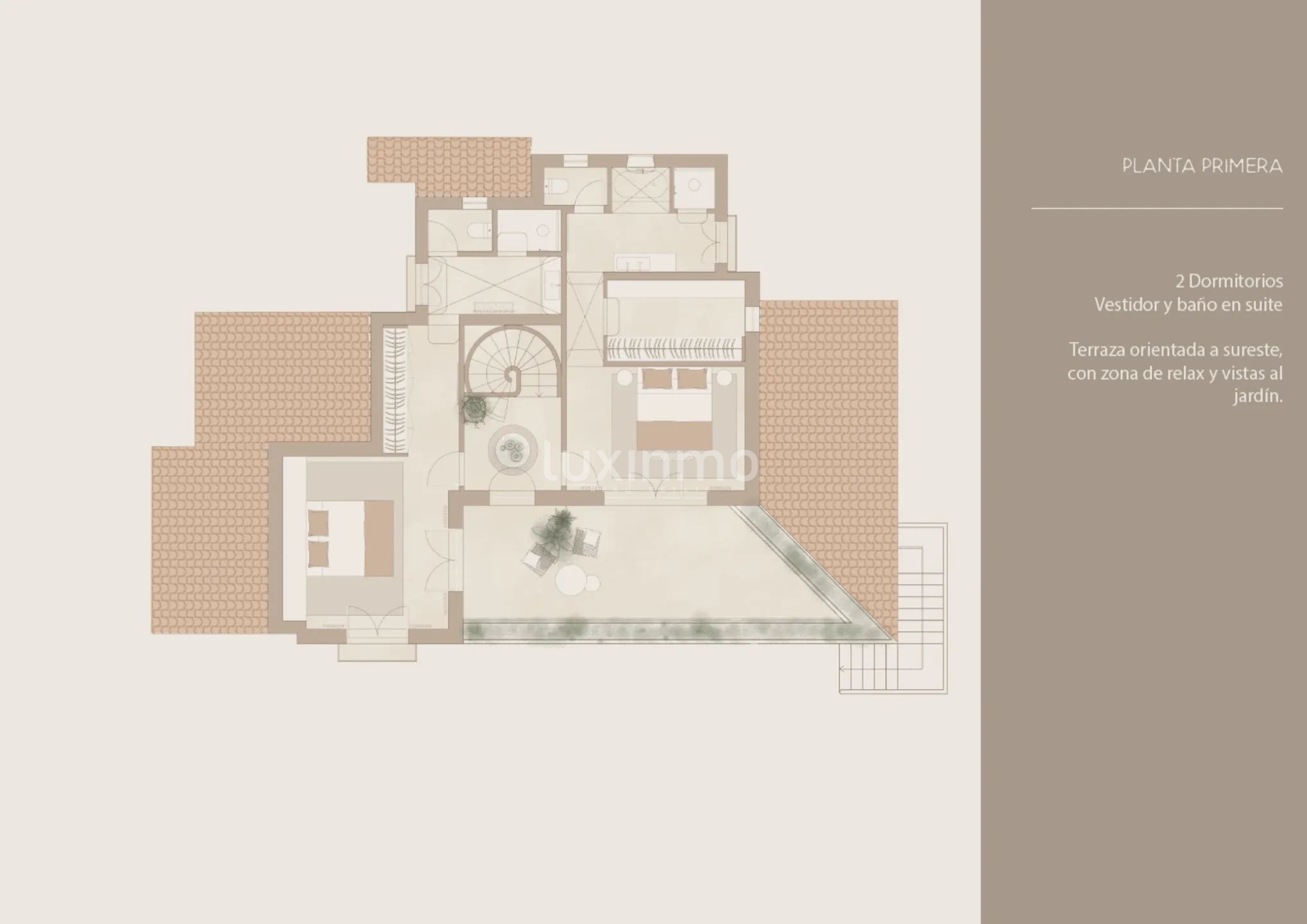 Villa 100% Natural Mediterranean Villa in El Tosalet, Jávea — Floor Plan 1