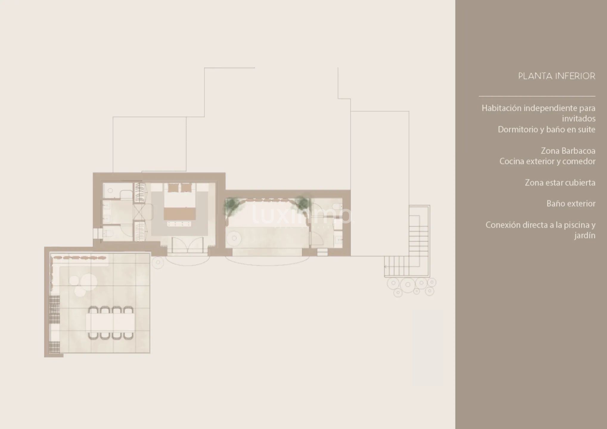 Villa 100% Natural Mediterranean Villa in El Tosalet, Jávea — Floor Plan 3