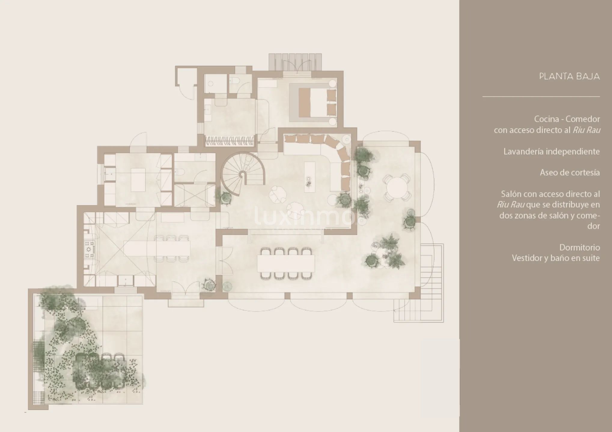Villa 100% Natural Mediterranean Villa in El Tosalet, Jávea — Floor Plan 2