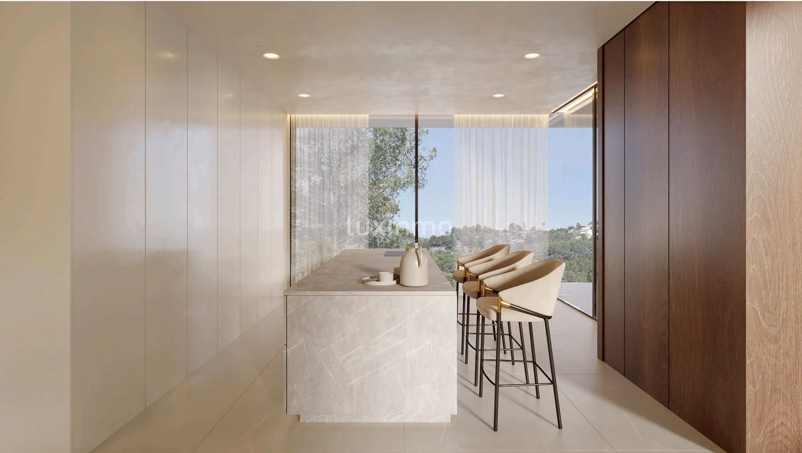 Exclusive luxury villa with panoramic sea views in Moraira — photo 5