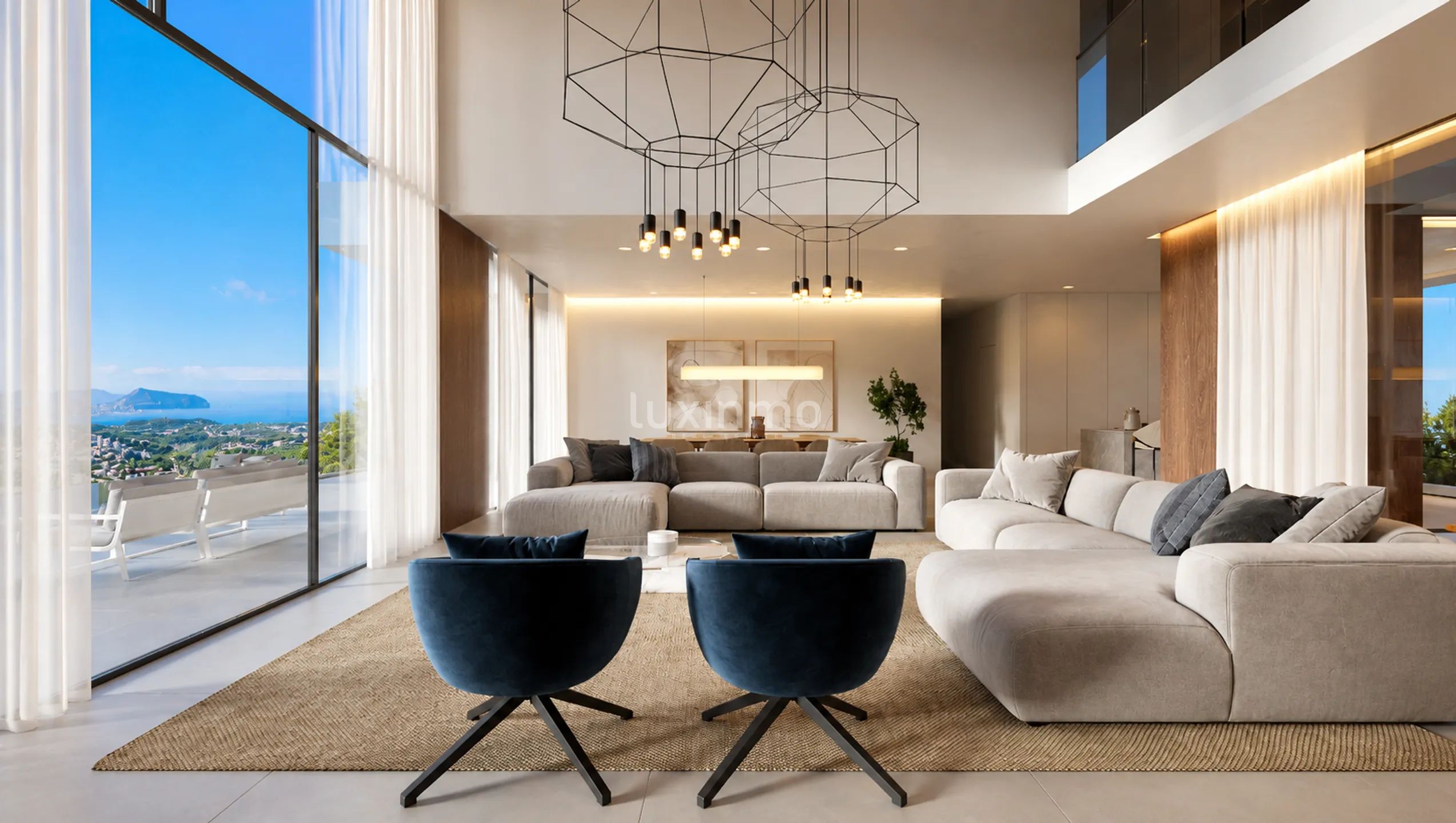 Exclusive luxury villa with panoramic sea views in Moraira — photo 3