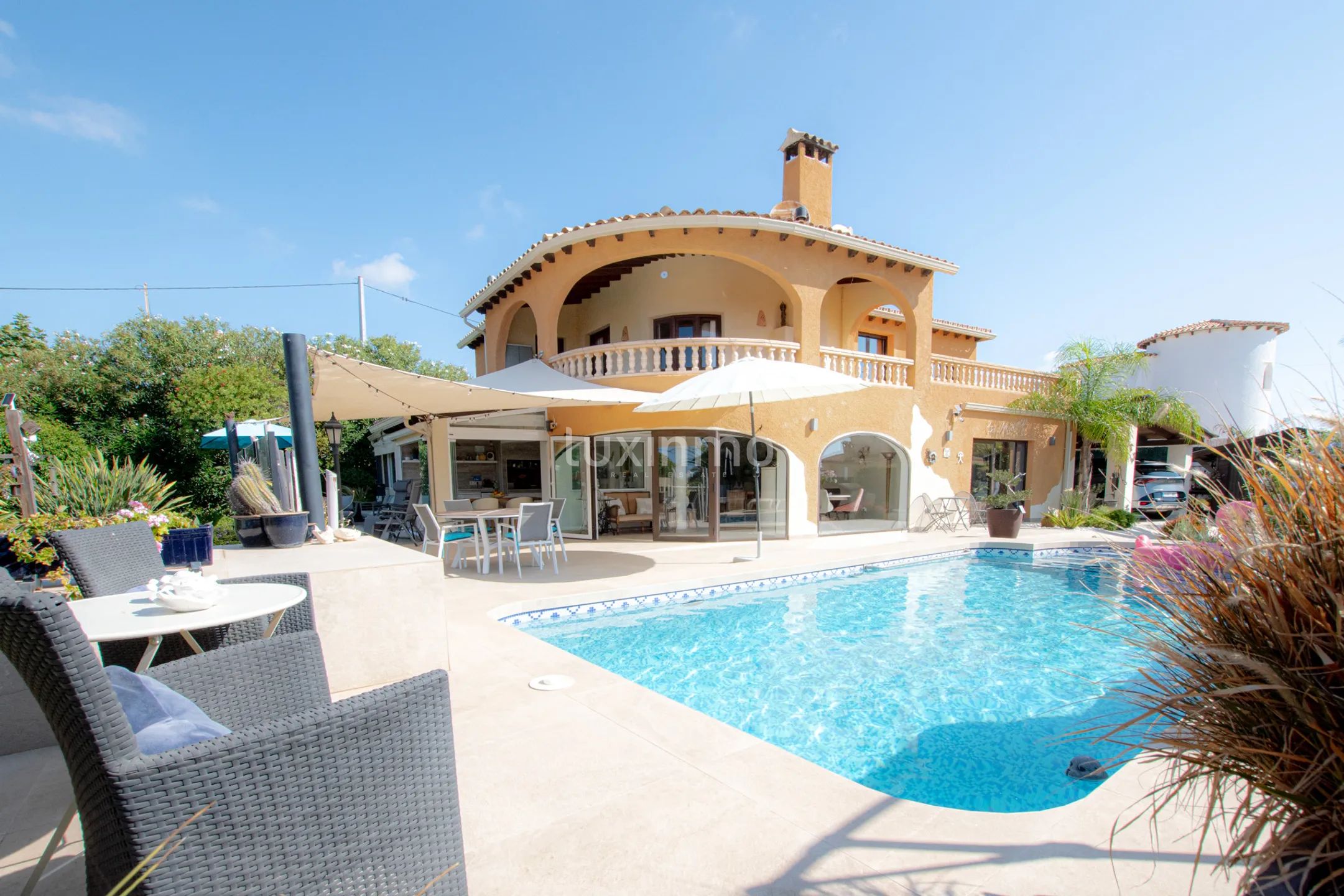 Mediterranean villa with panoramic views and sea views in Calpe — photo 2