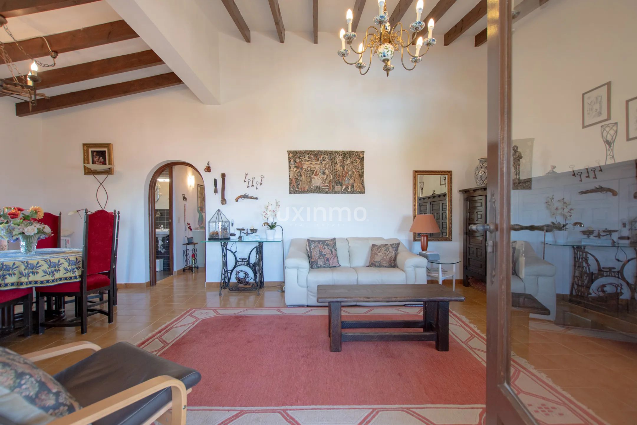 Mediterranean villa with panoramic views and sea views in Calpe — photo 48