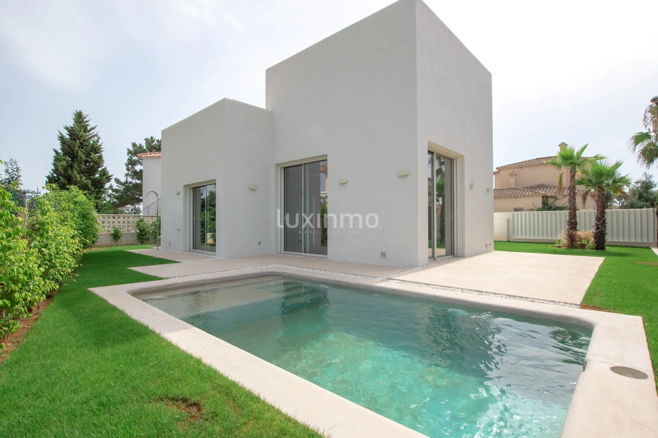 New Ibiza style villa for sale in Oliva Nova Golf Club — photo 1