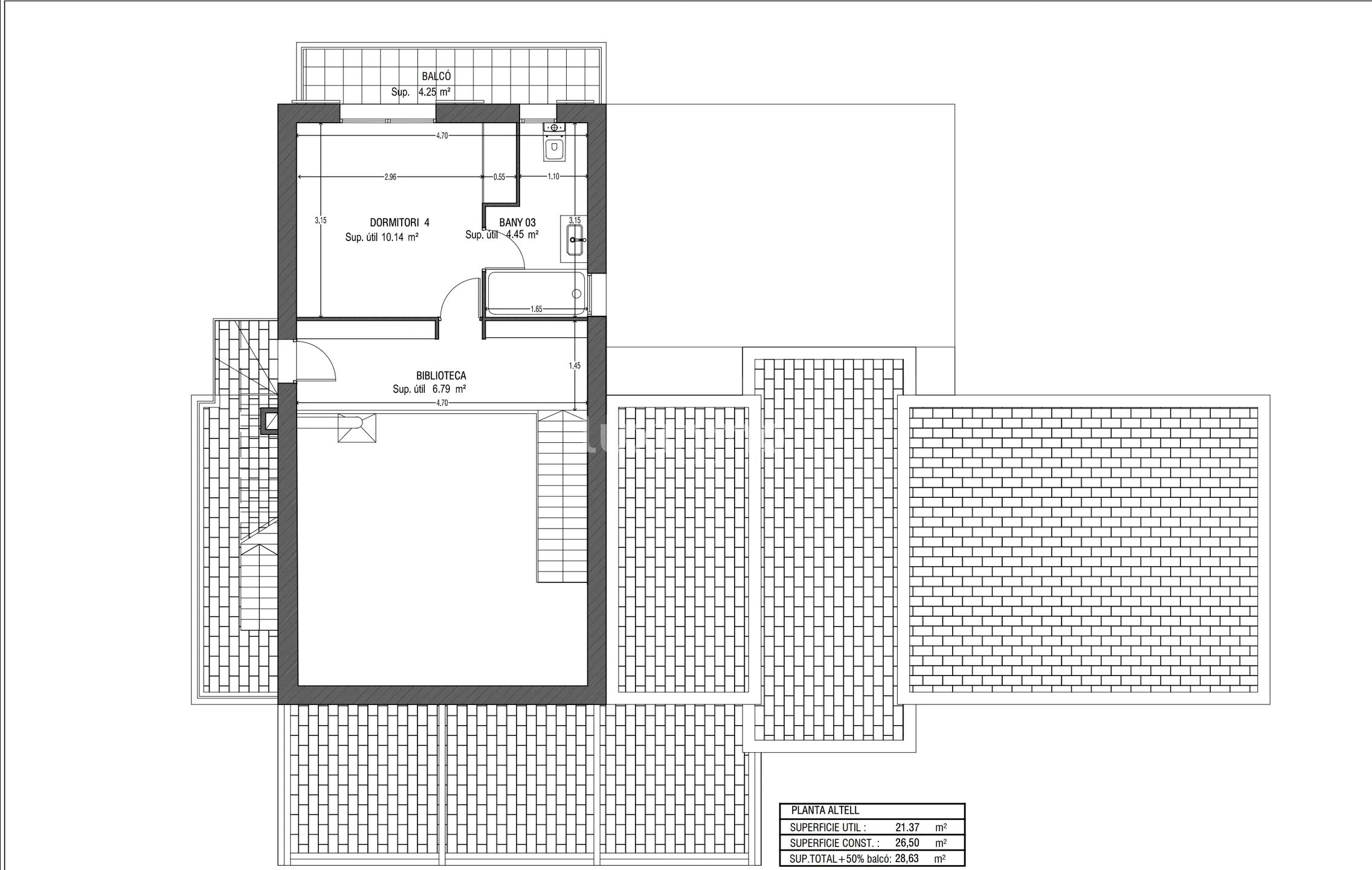 Настоящая усадьба на Форментере с видом на море и сельскую местность — Floor Plan 3