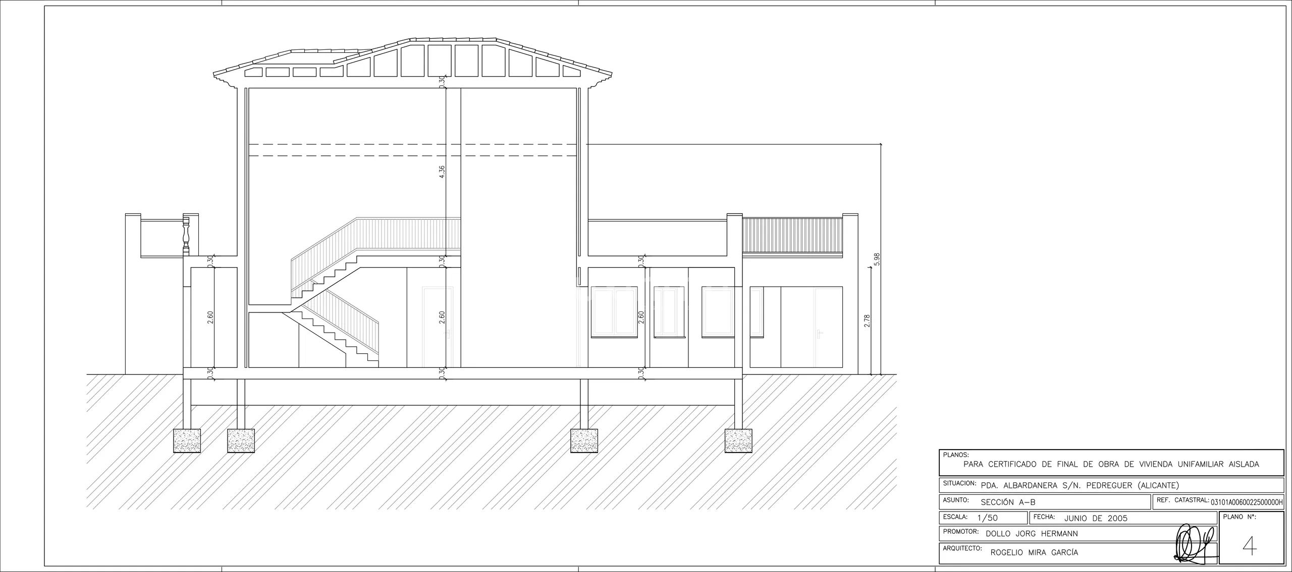 Elegante villa mediterránea situada en una excepcional parcela privada en Dénia — Floor Plan 4