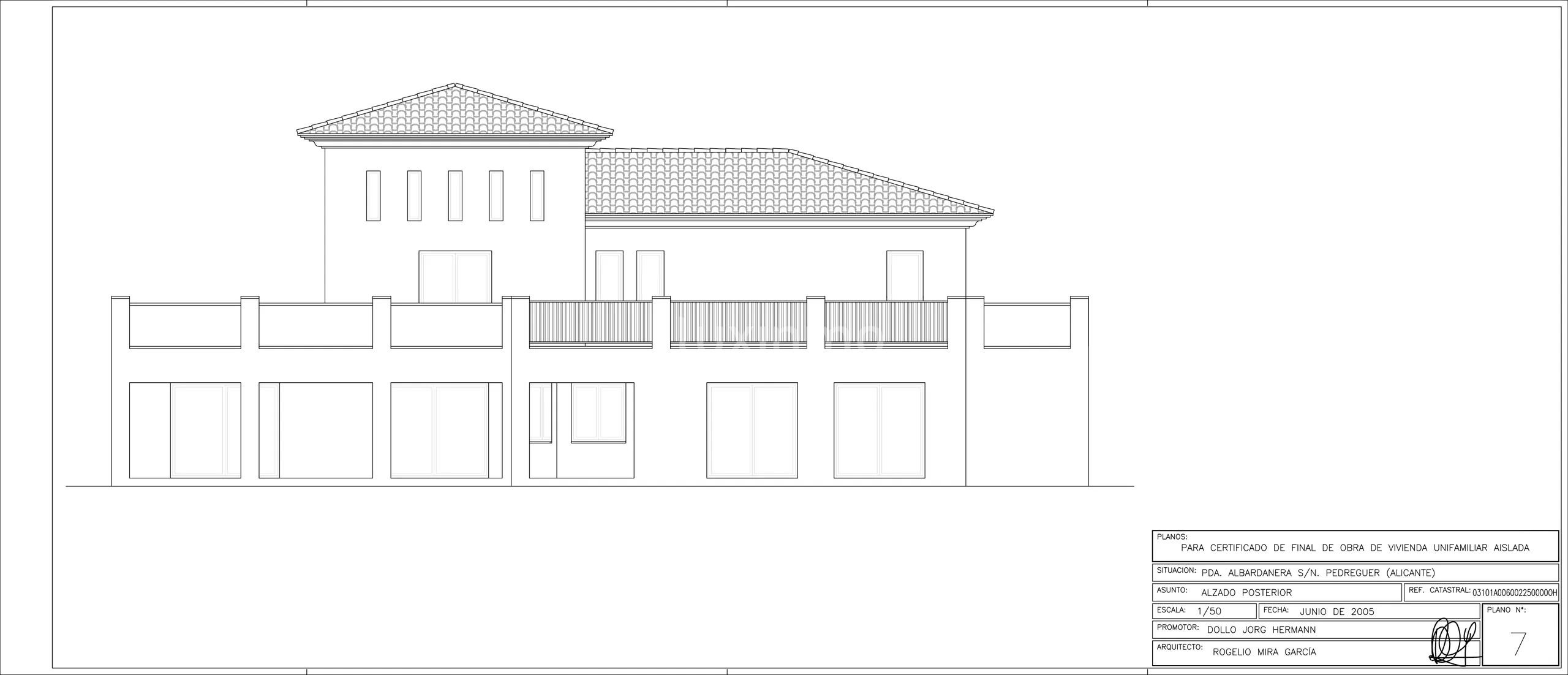 Elegante villa mediterránea situada en una excepcional parcela privada en Dénia — Floor Plan 7