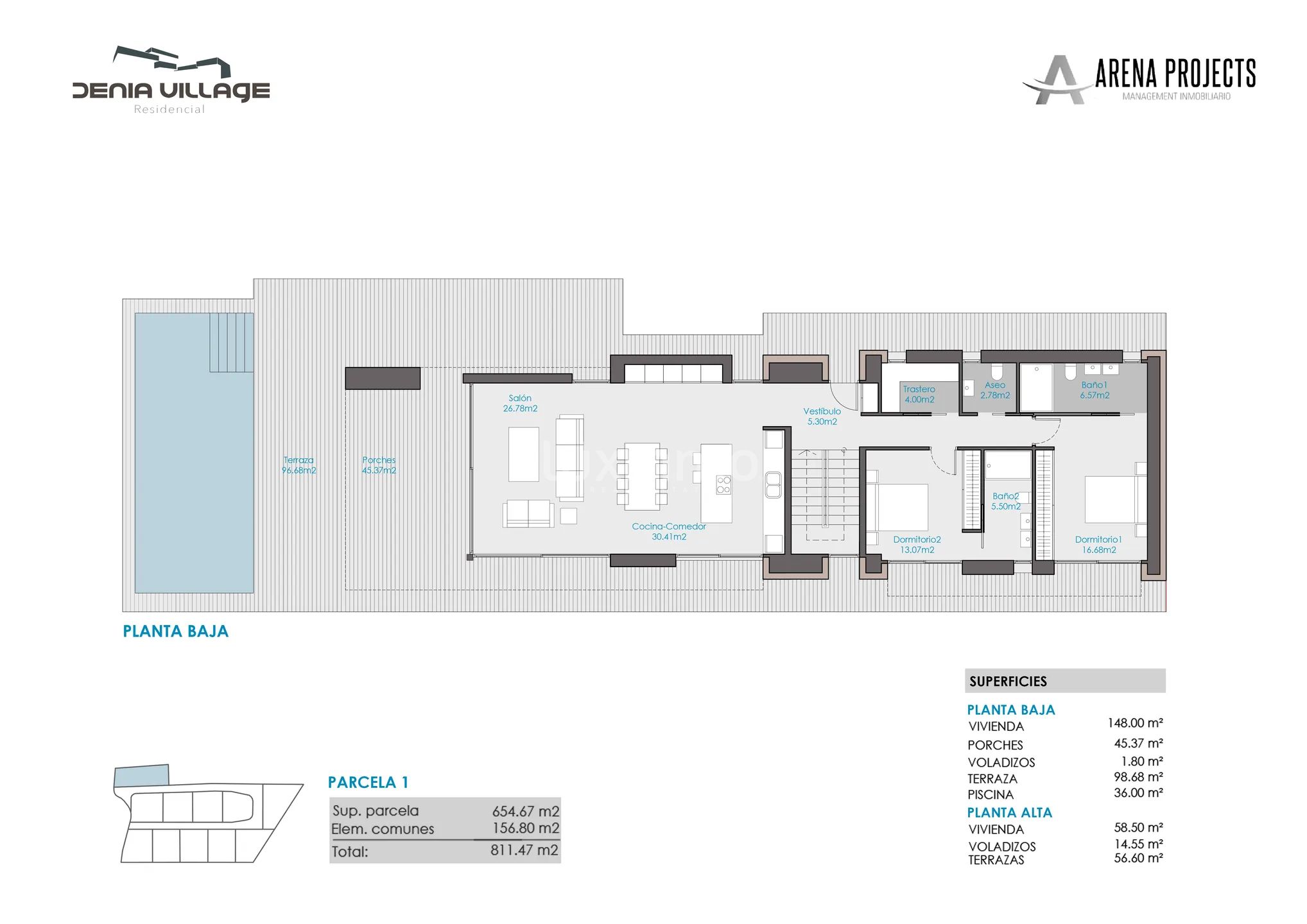 Modern Villa in Cedillo — Floor Plan 3