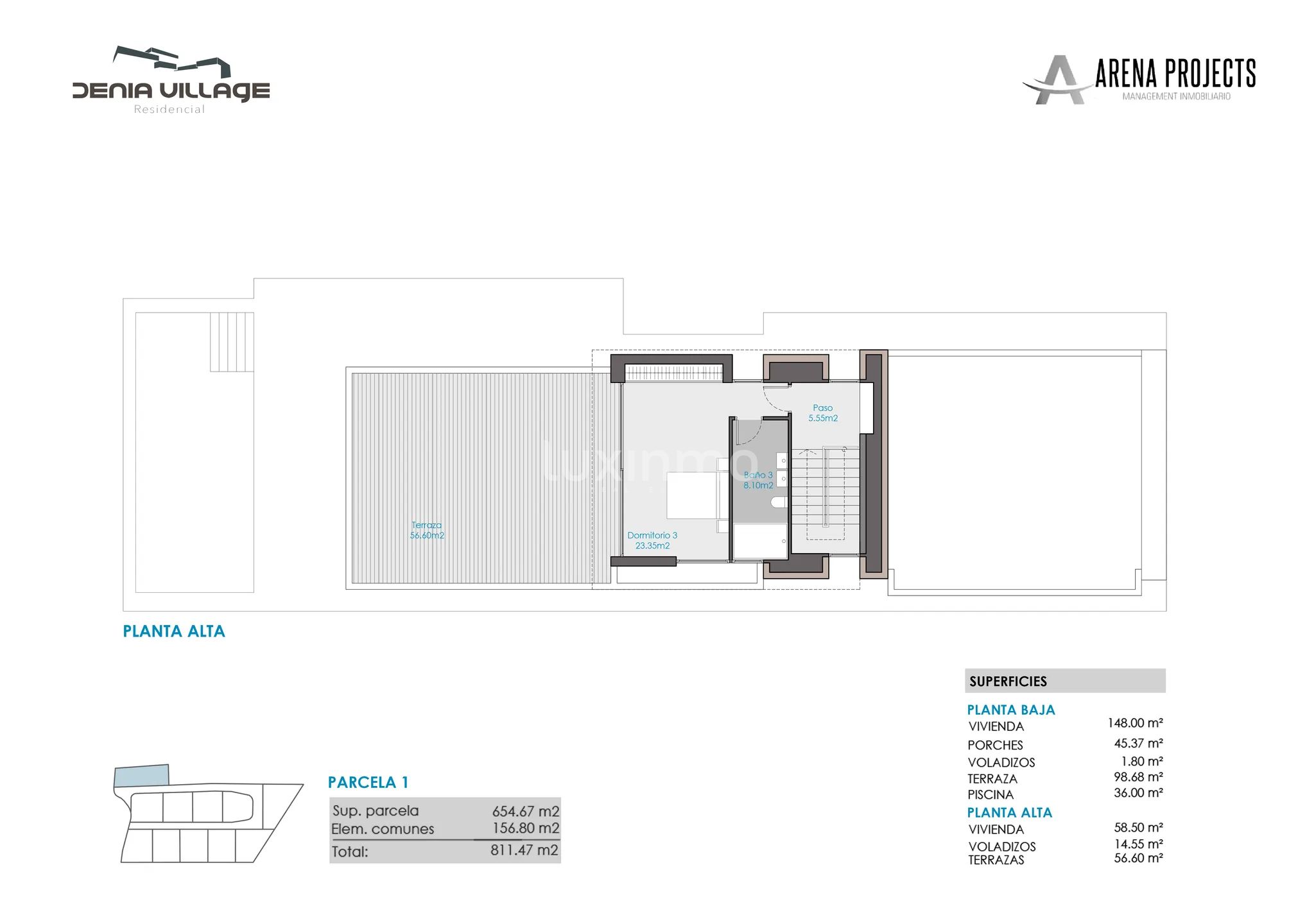 Modern Villa in Cedillo — Floor Plan 2