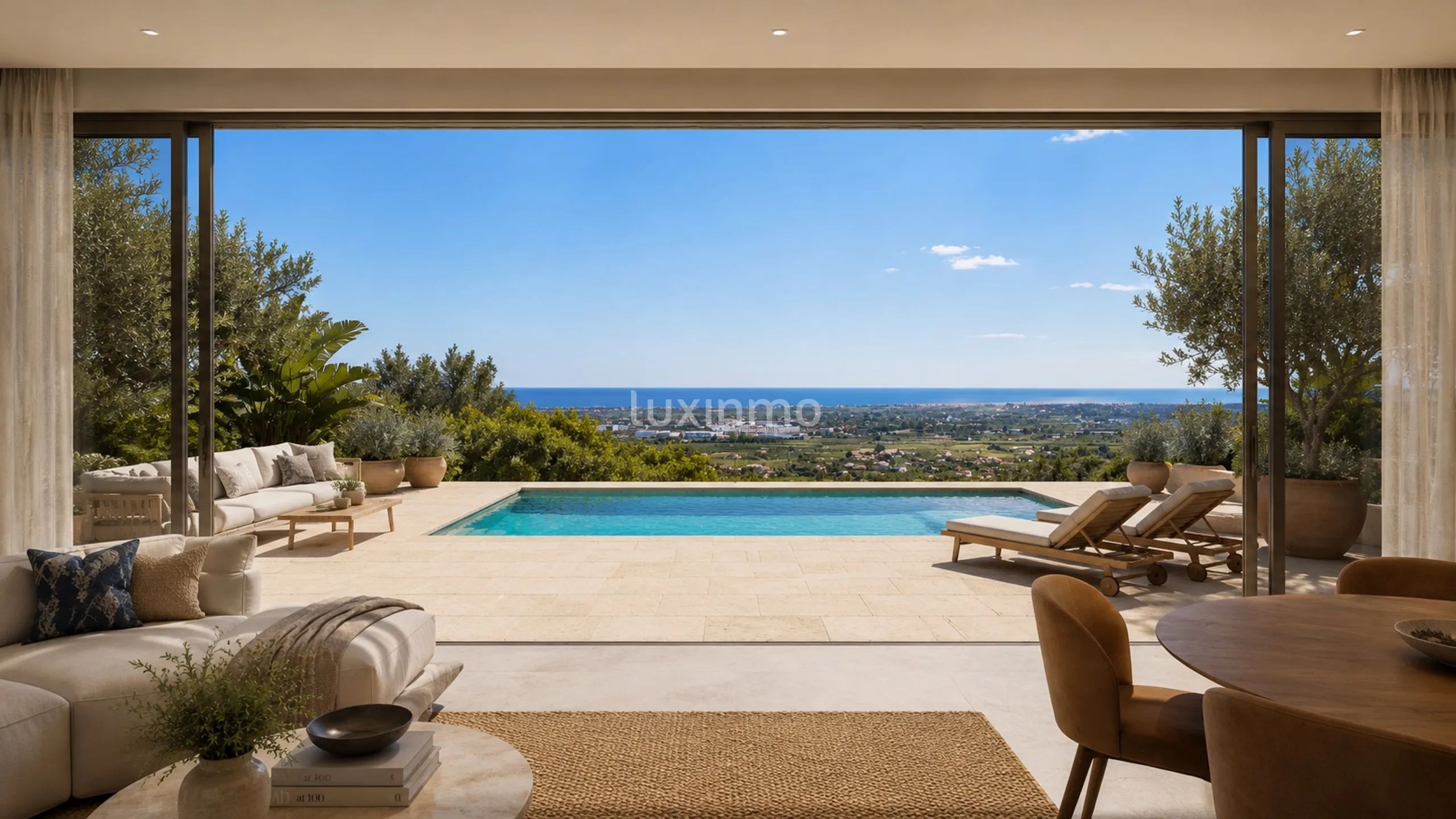Ibiza style villa in Pedreguer for sale with sea views — photo 2
