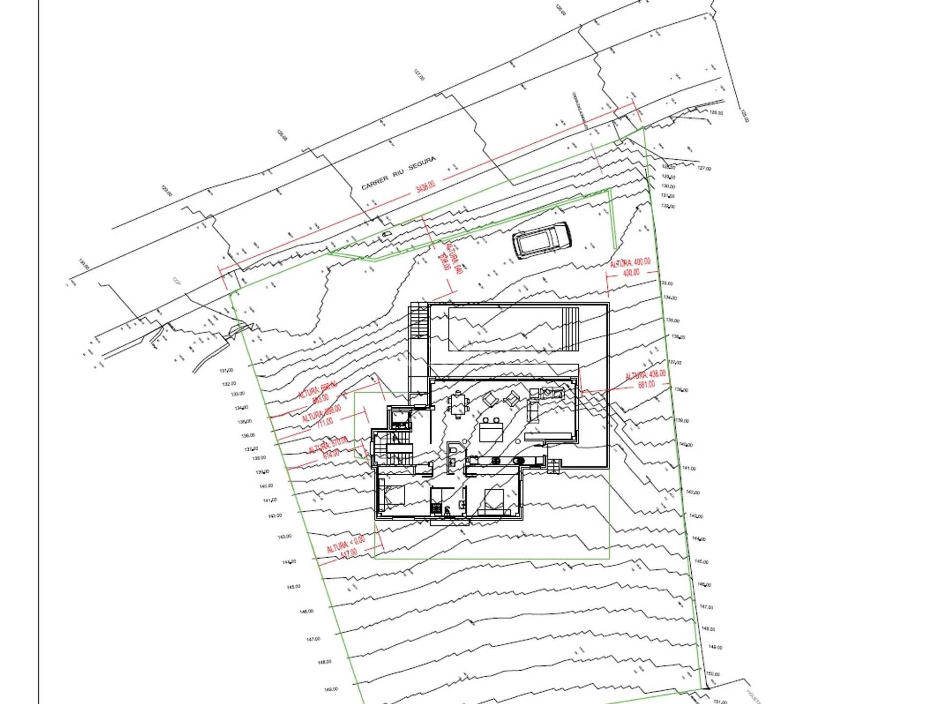 Ibiza style villa in Pedreguer for sale with sea views — Floor Plan 2