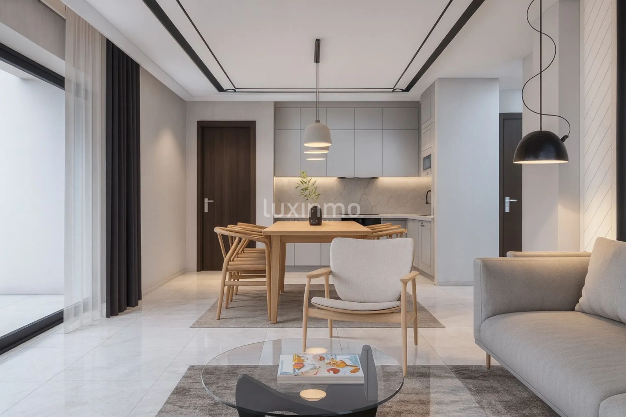 Modern detached villas for sale with panoramic sea and mountain views — photo 12