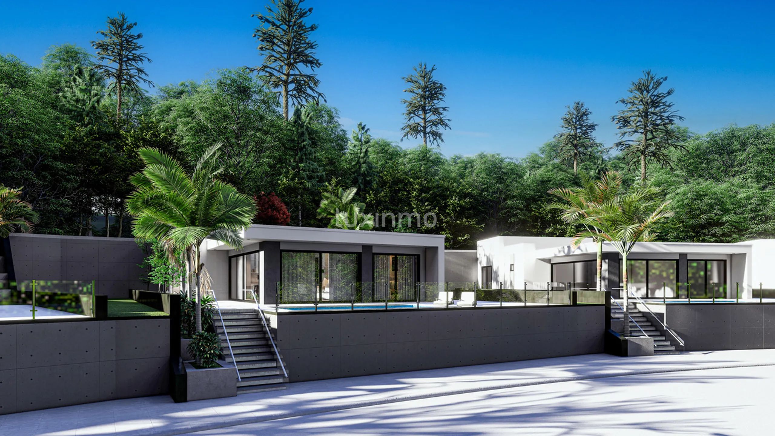 Modern detached villas for sale with panoramic sea and mountain views — photo 4