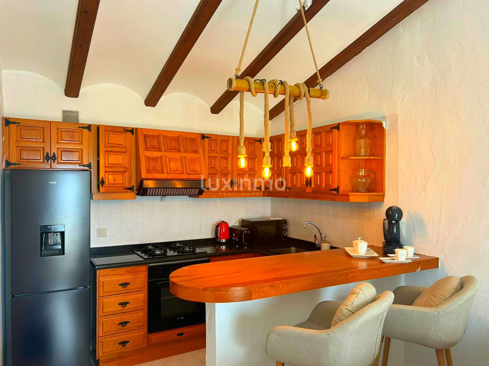 Semi‑detached house with panoramic sea views in Moraira — photo 8