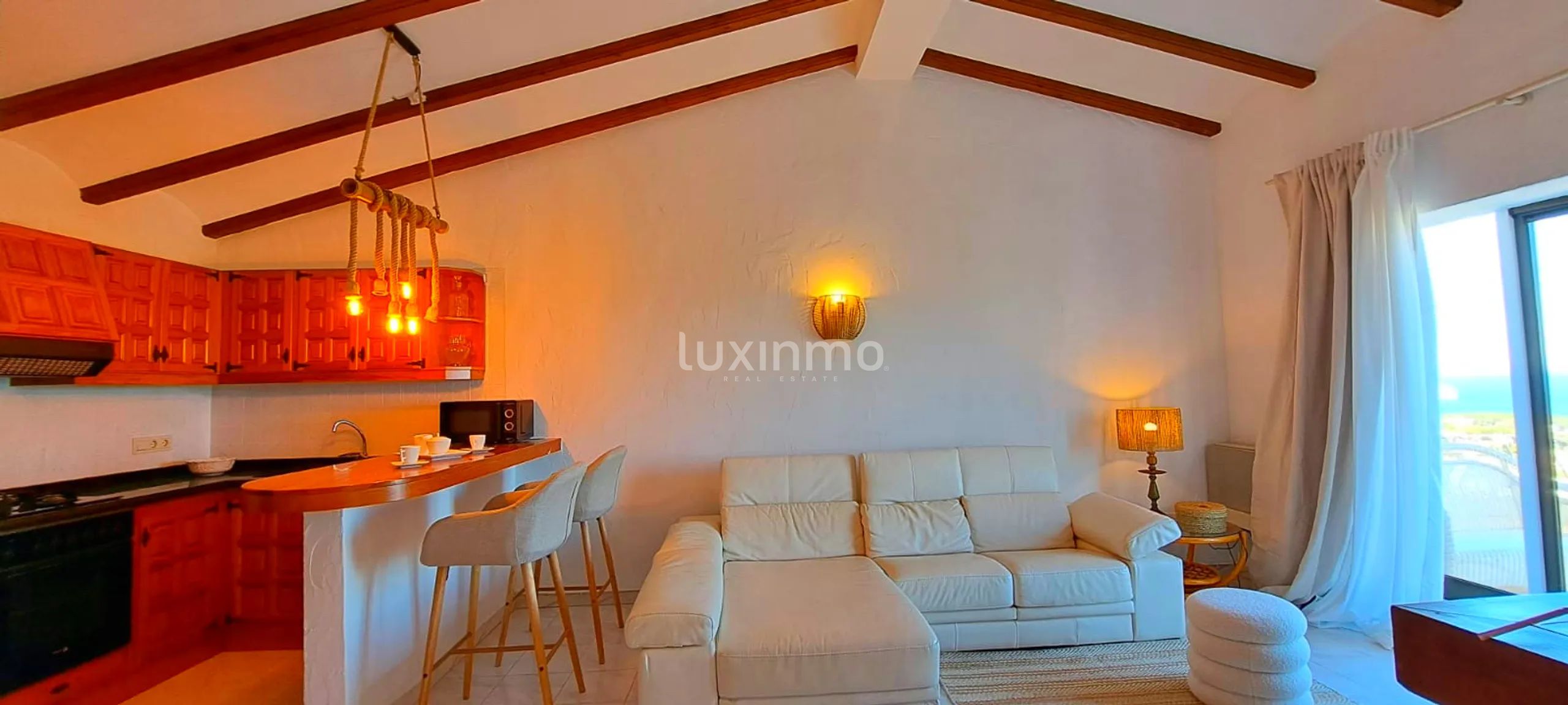 Semi‑detached house with panoramic sea views in Moraira — photo 7
