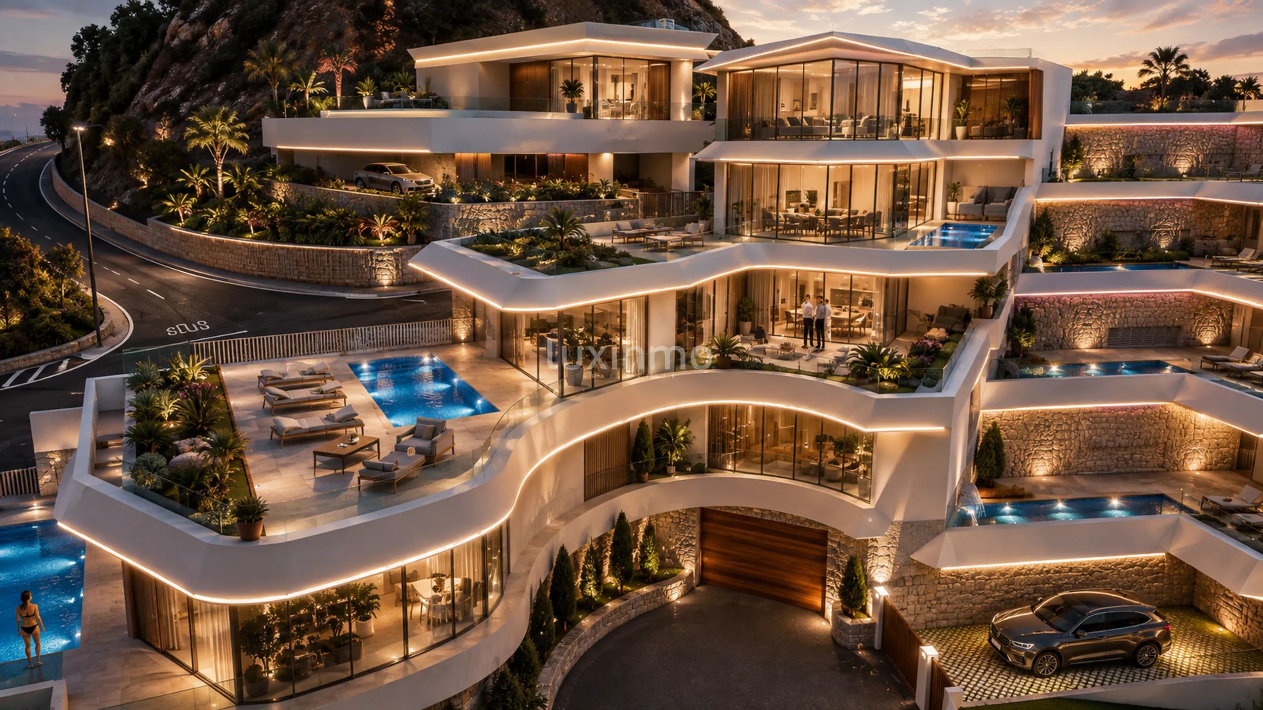 4 Sovrum Radhus i Calpe