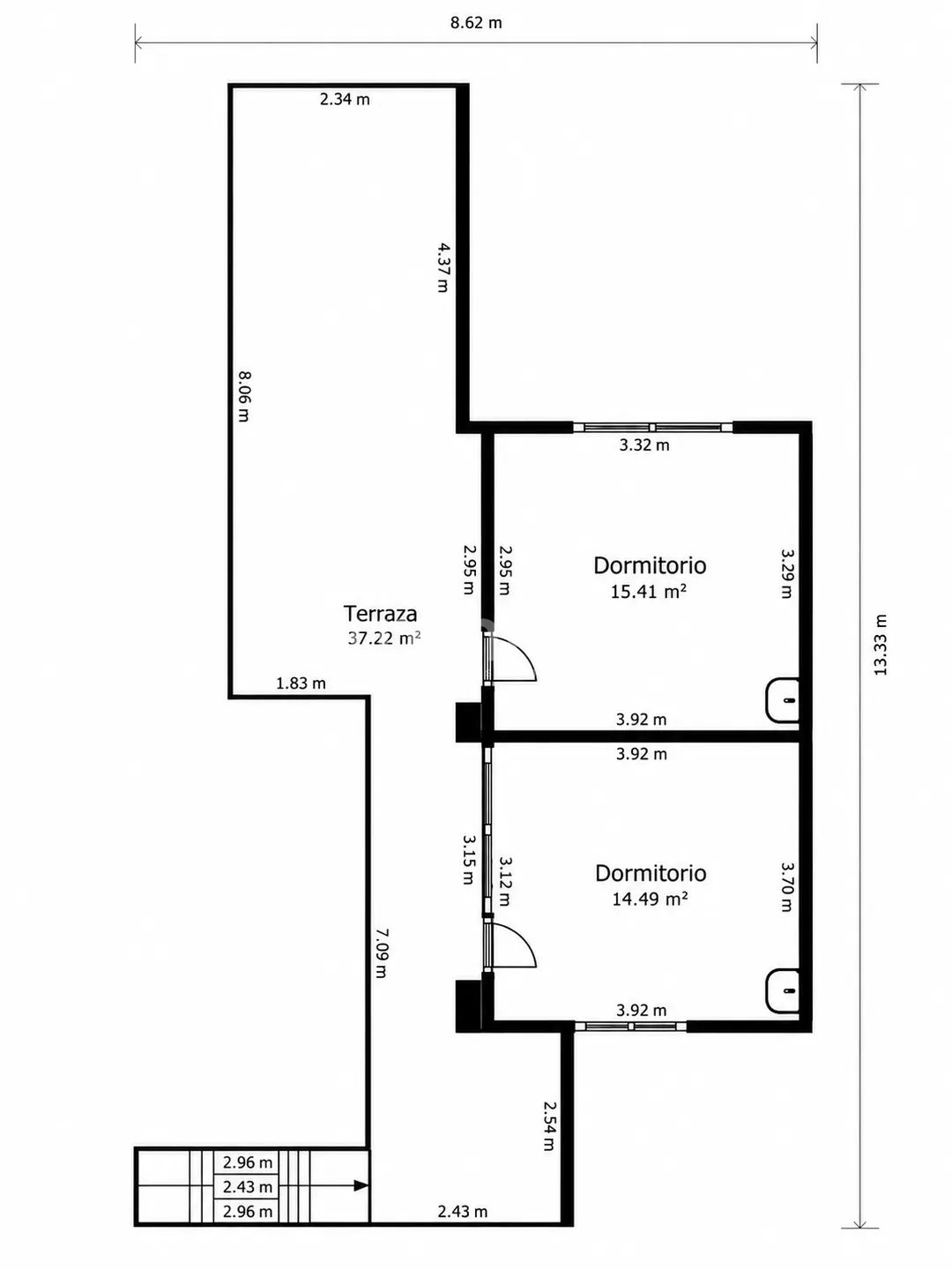 7-bedroom villa with sea views in Javea — Floor Plan 1