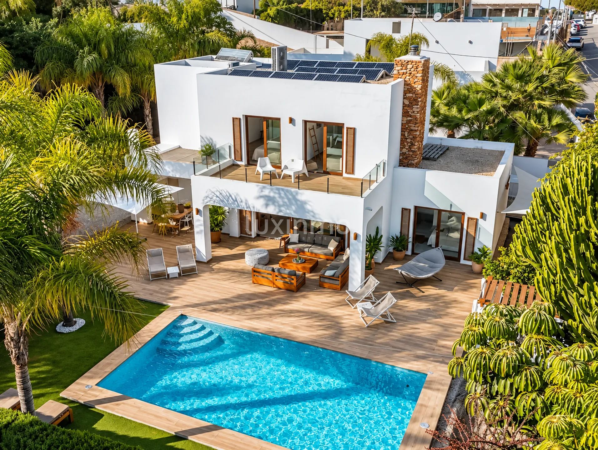 Exklusive Villa im ibizenkischen Stil in Benissa