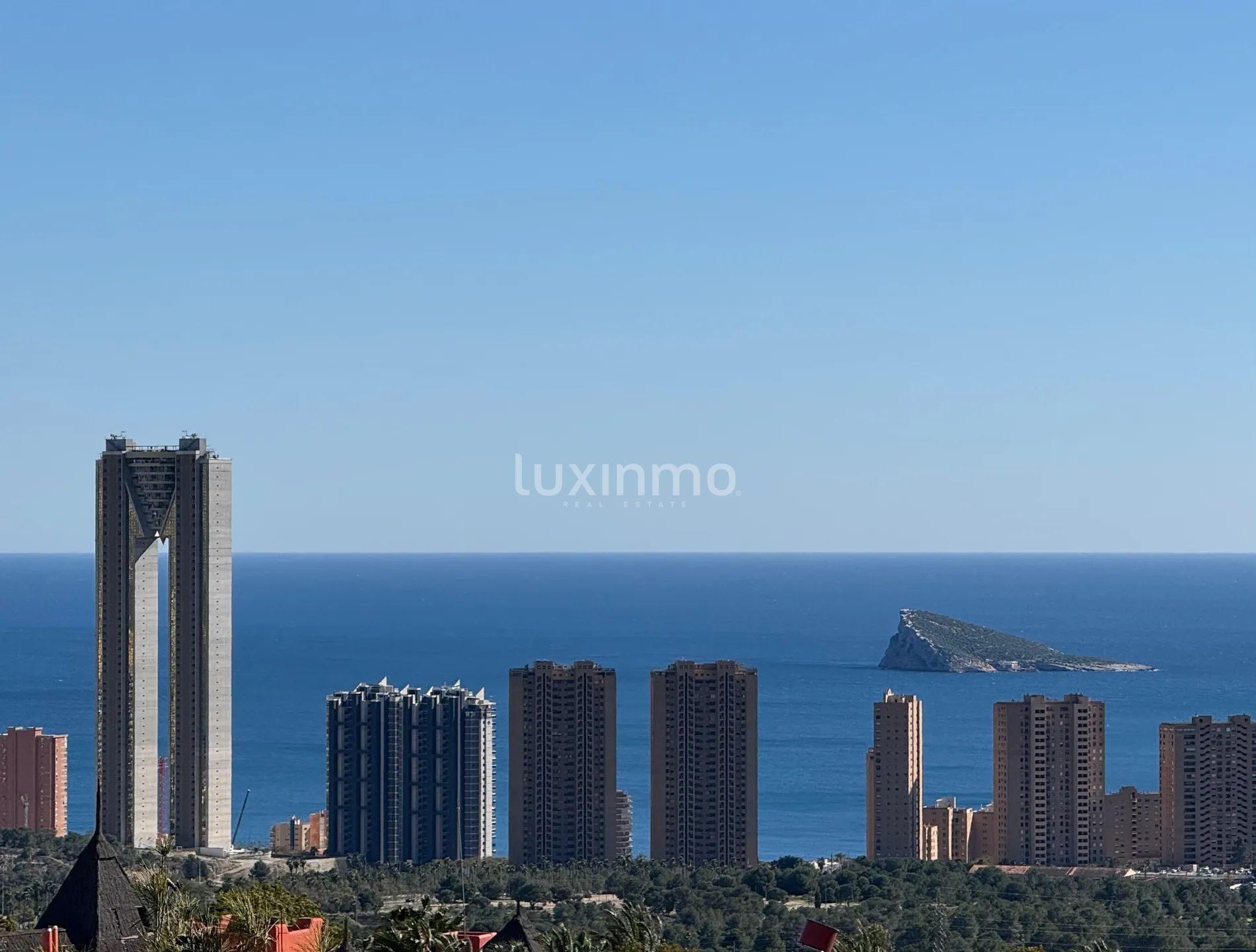 Mediterranean penthouse with panoramic sea views