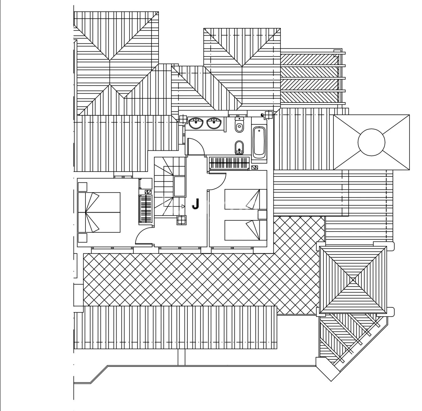 Mediterranean penthouse with panoramic sea views — Floor Plan 2
