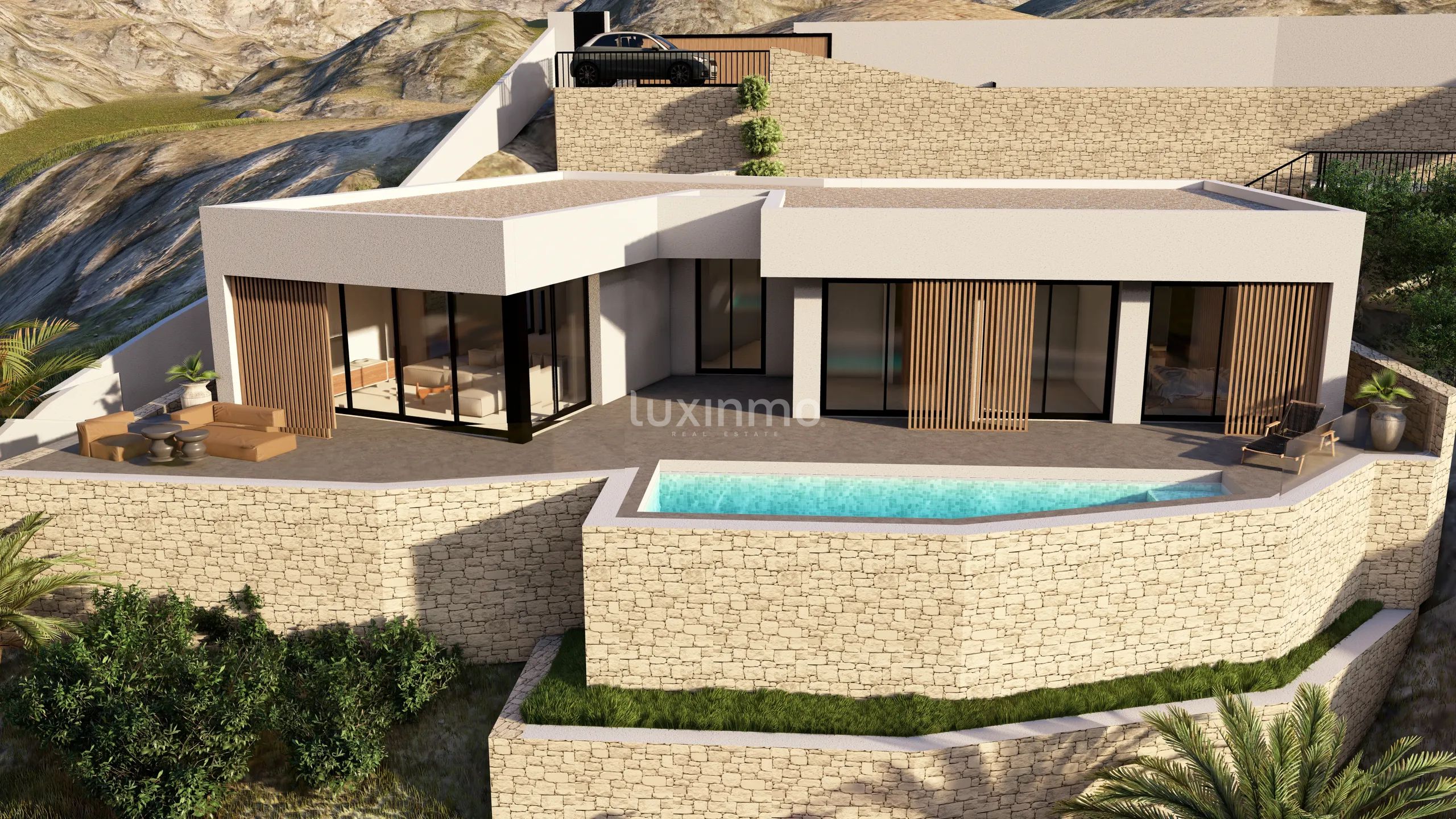 3 bedroom villa under construction in Pedrueger — photo 9