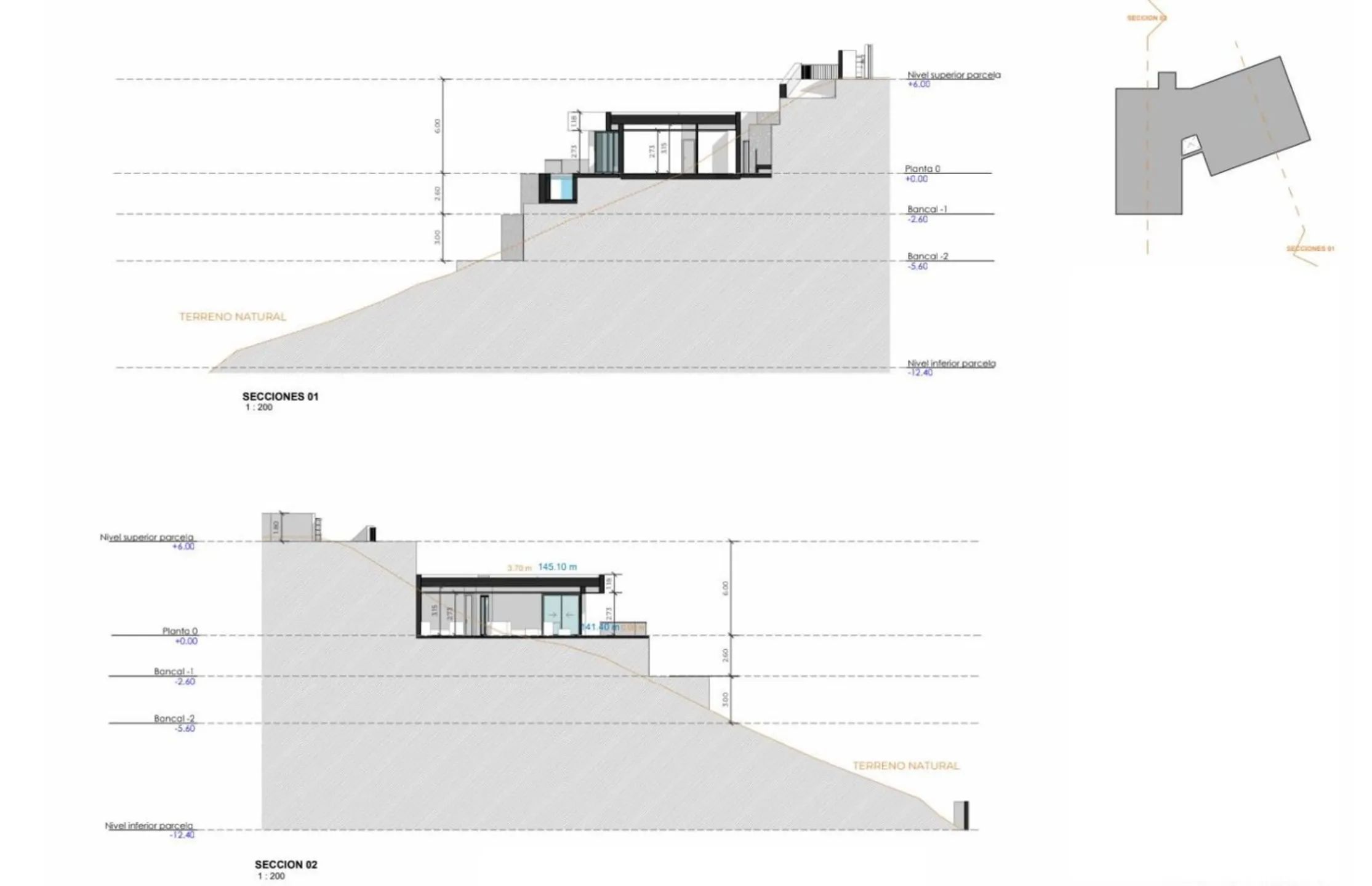 3 bedroom villa under construction in Pedrueger — Floor Plan 5