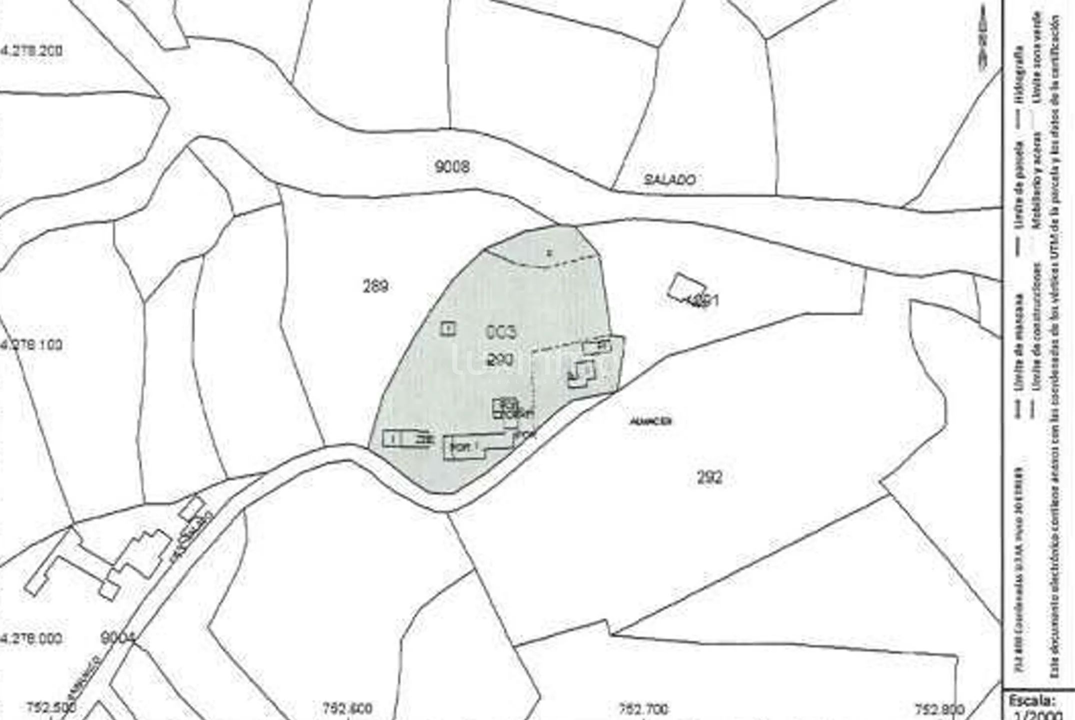 Spacious colonial house with large plot in La Nucia — Floor Plan 1