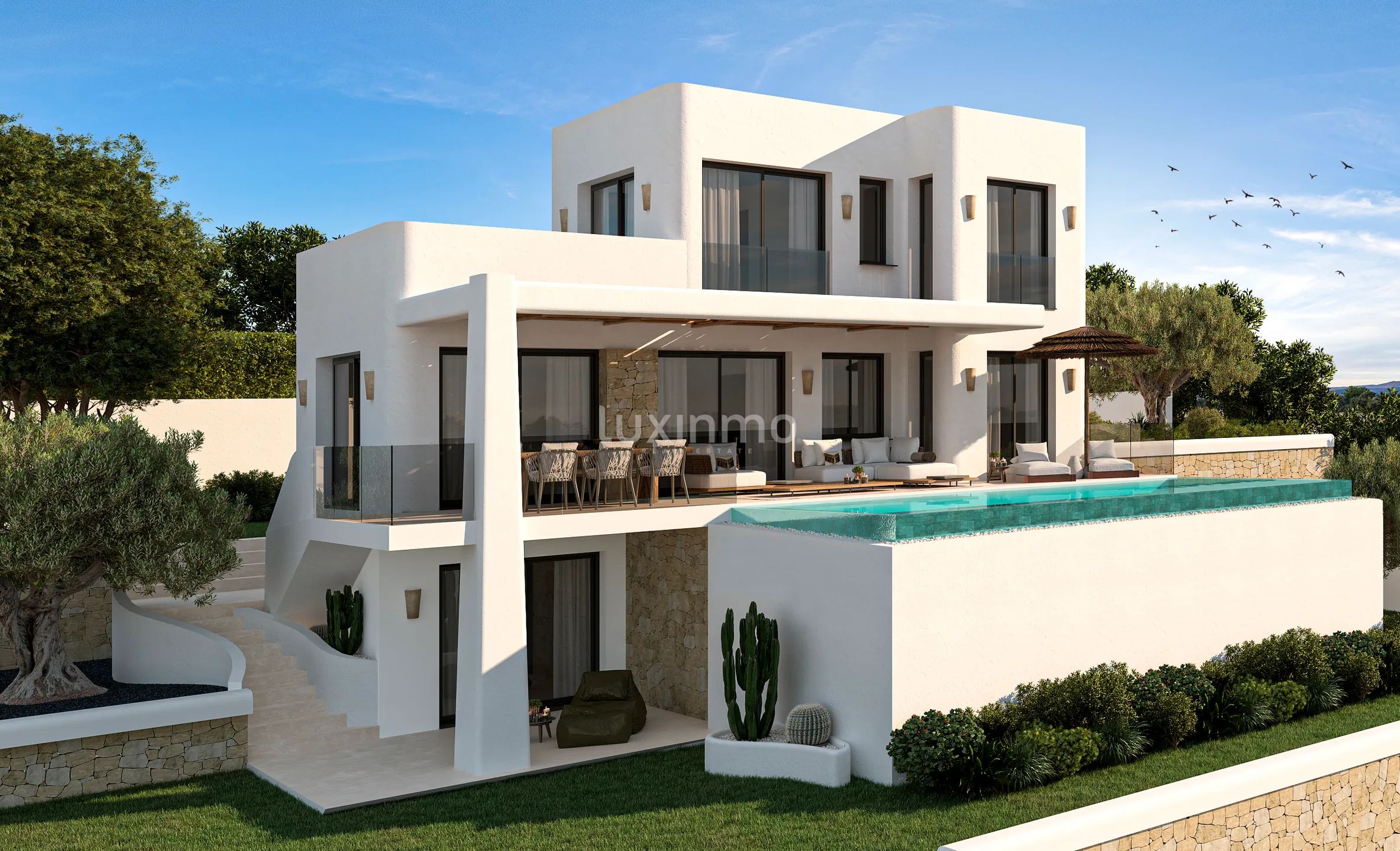 Modern Detached Villa with Sea Views in Pedreguer — photo 1