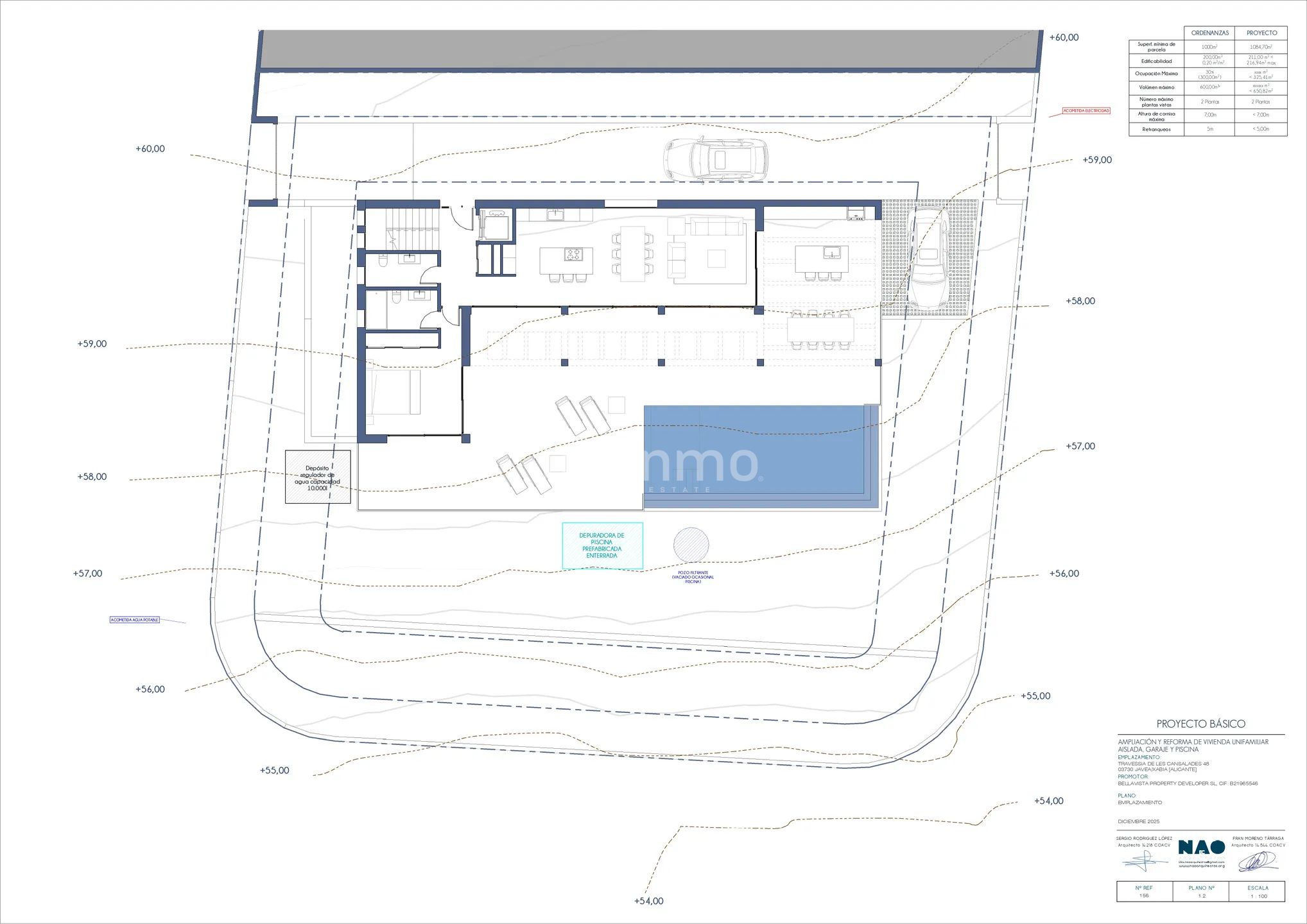 Modern detached house with sea views — Floor Plan 1
