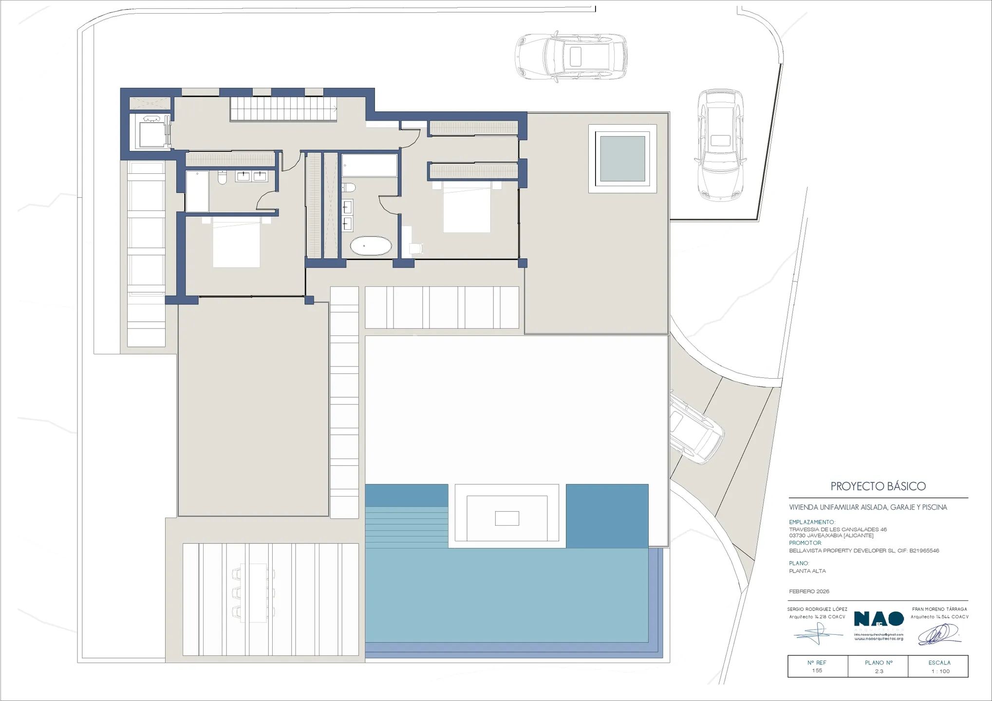 Modern detached house in Cansalades — Floor Plan 2