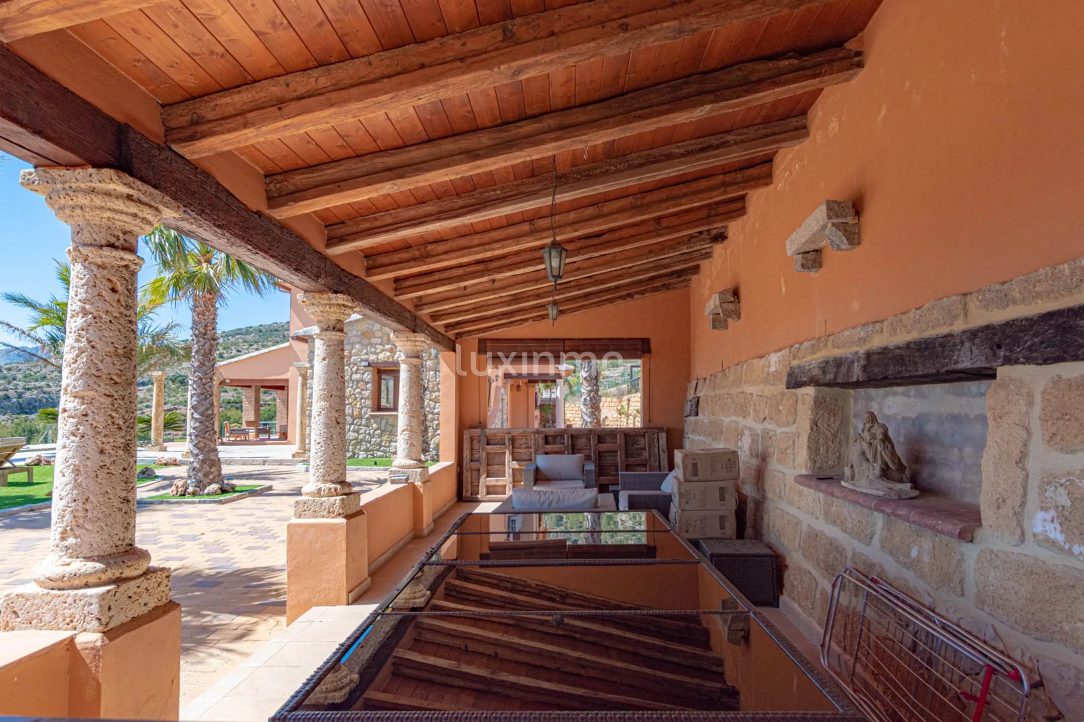 Villa rústica de alquiler de larga temporada con vistas al mar y a la montaña en Benissa — photo 17