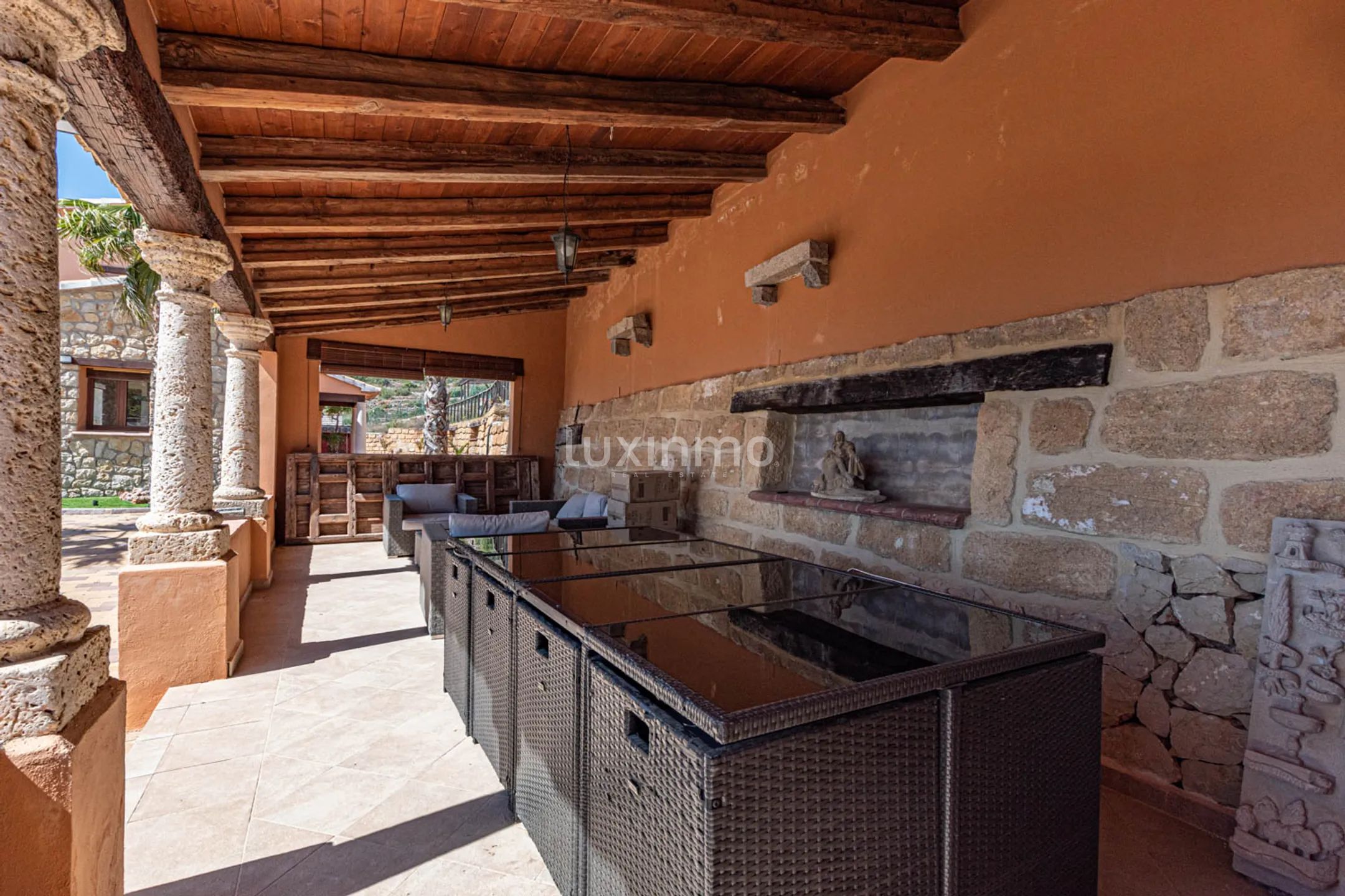 Villa rústica de alquiler de larga temporada con vistas al mar y a la montaña en Benissa — photo 18