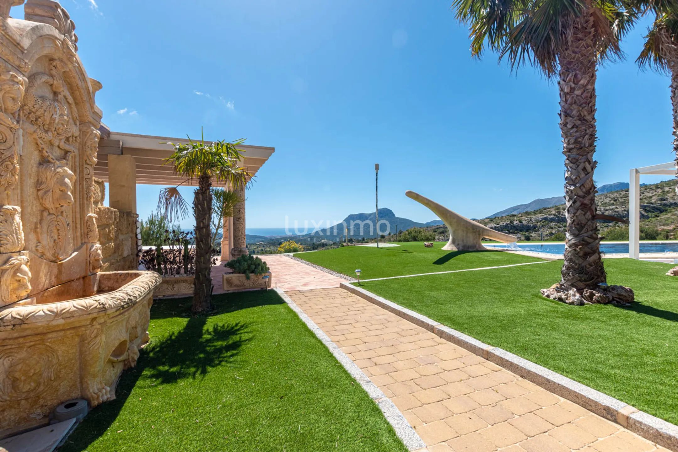 Villa rústica de alquiler de larga temporada con vistas al mar y a la montaña en Benissa — photo 5