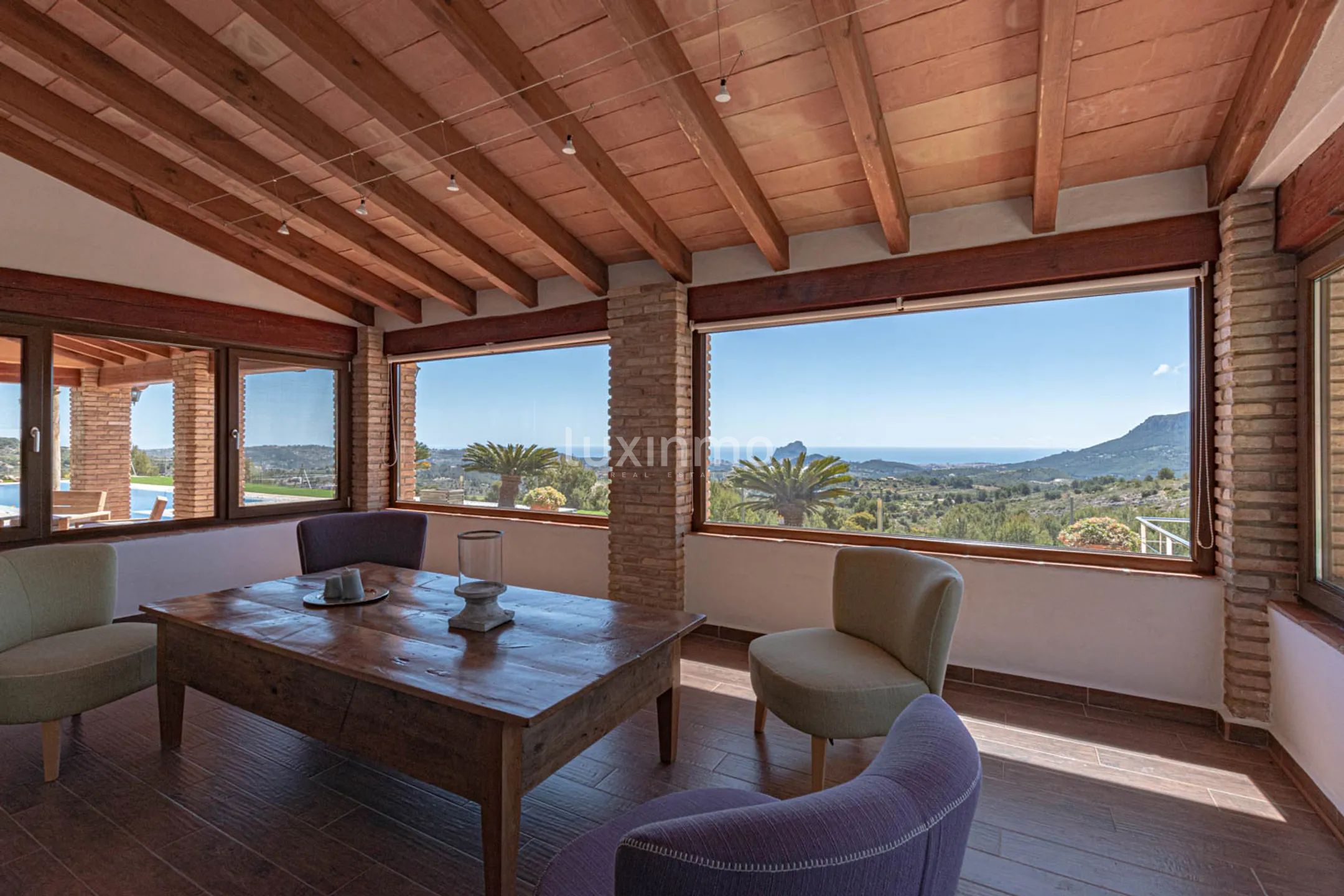 Villa rústica de alquiler de larga temporada con vistas al mar y a la montaña en Benissa — photo 23