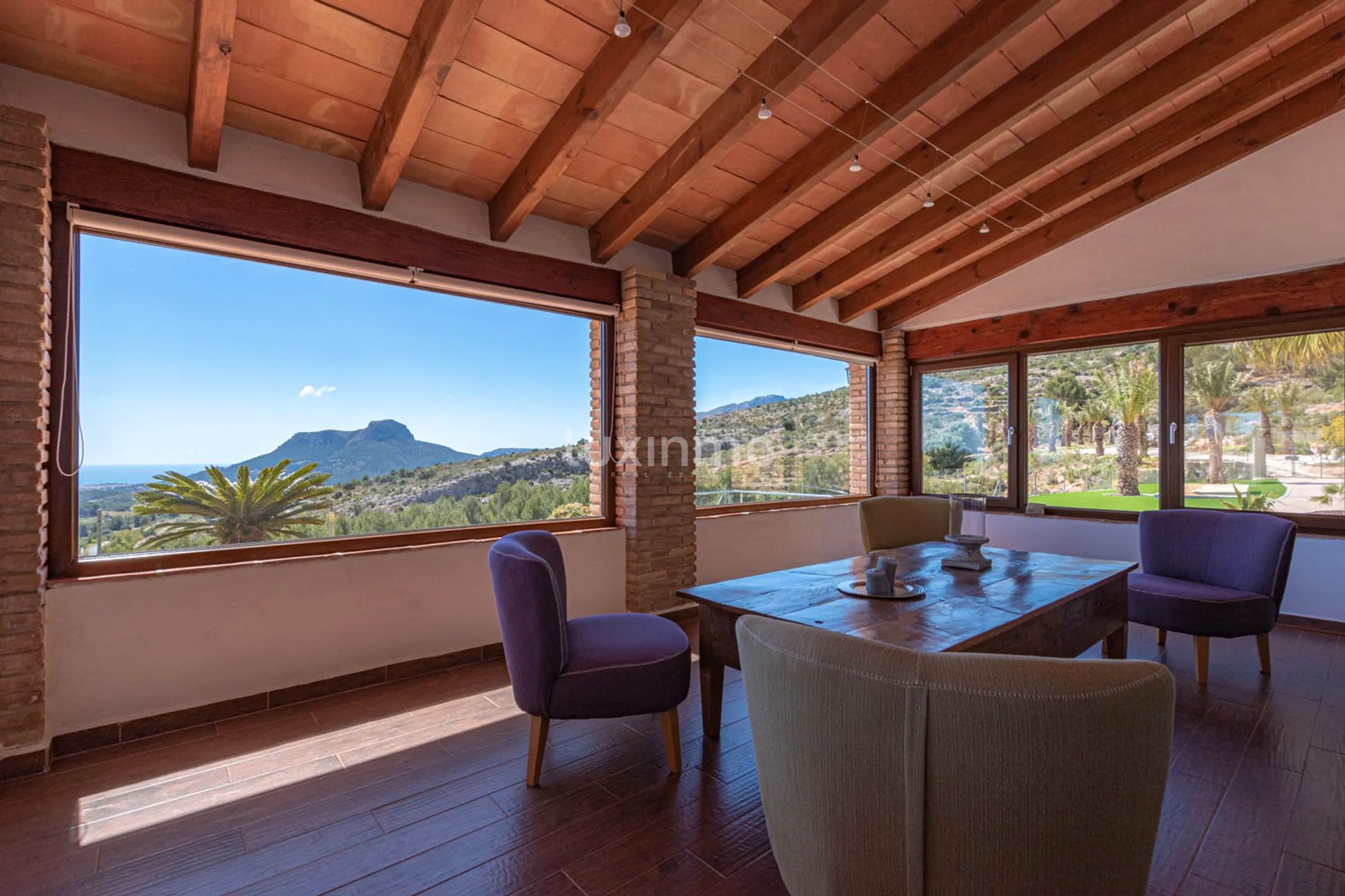 Villa rústica de alquiler de larga temporada con vistas al mar y a la montaña en Benissa — photo 22