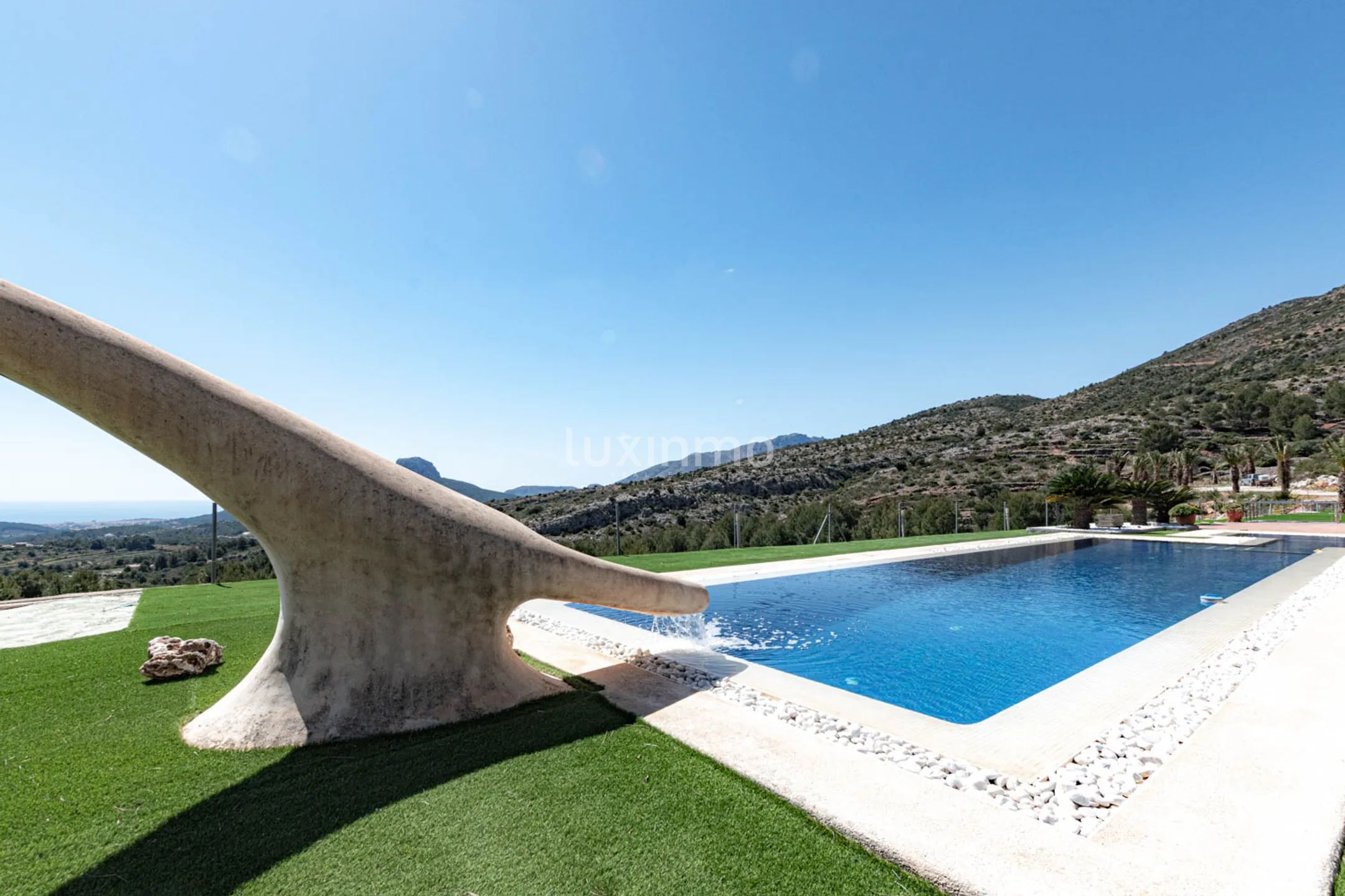 Villa rústica de alquiler de larga temporada con vistas al mar y a la montaña en Benissa — photo 6