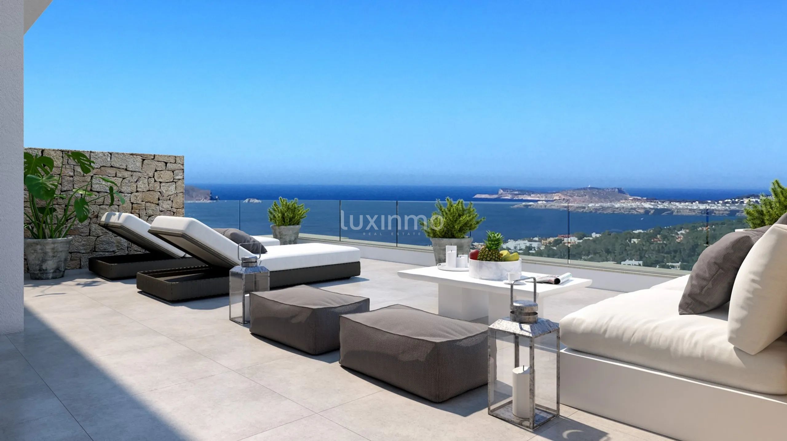 Estudio dúplex con amplias terrazas en Cala Vadella 64 Ibiza — photo 1
