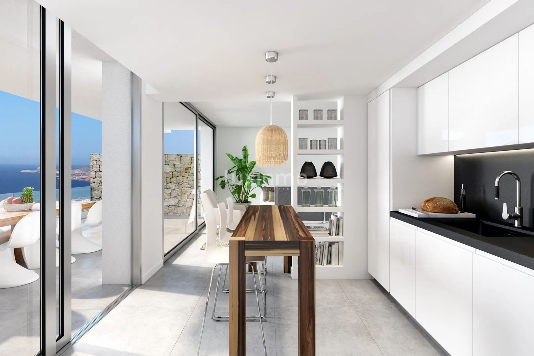 Estudio dúplex con amplias terrazas en Cala Vadella 64 Ibiza — photo 12
